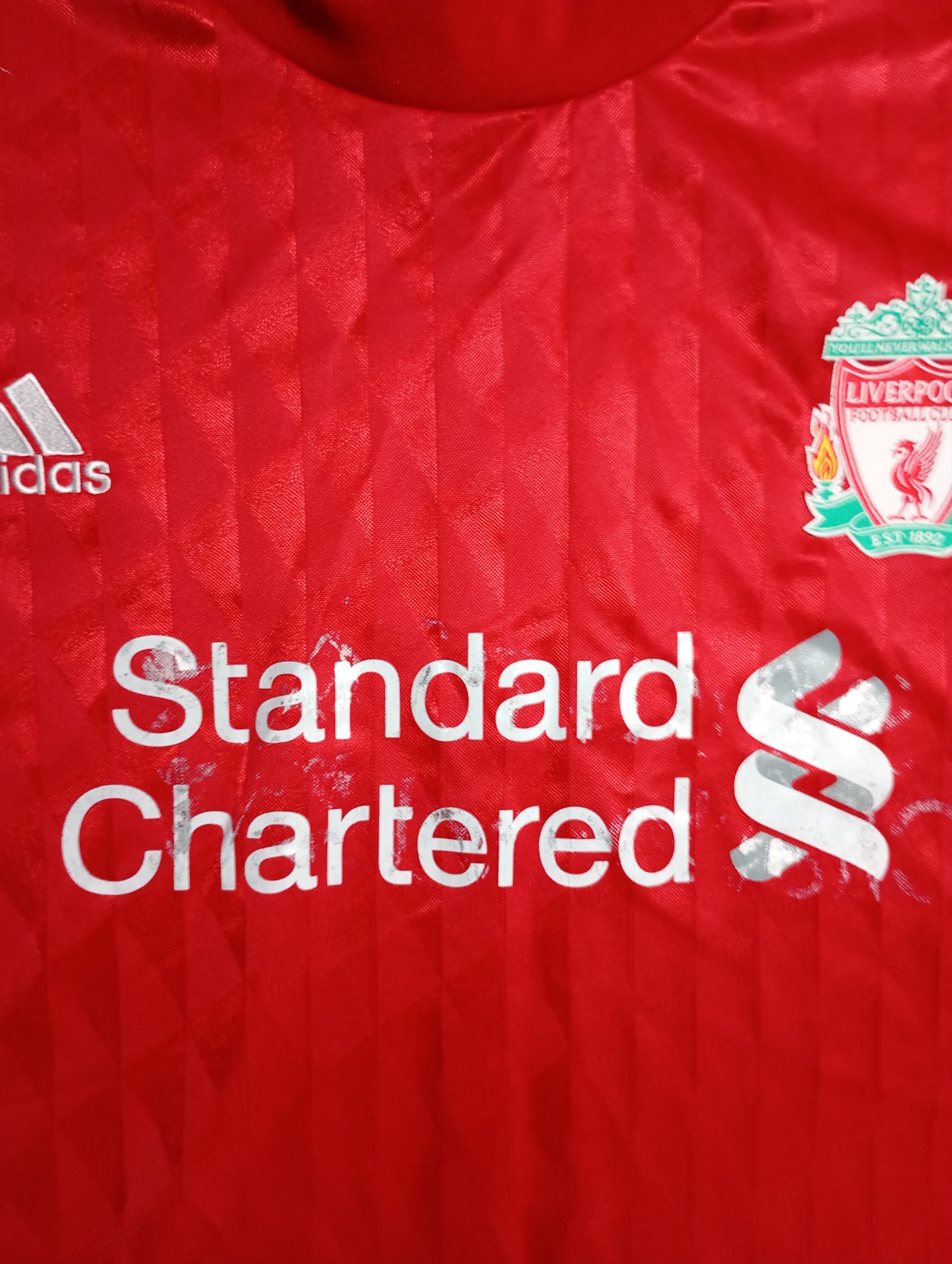 Adidas Adidas Liverpool FC Home Jersey 2011-2012 Size US XXL / EU 58 / 5 - 8 Thumbnail