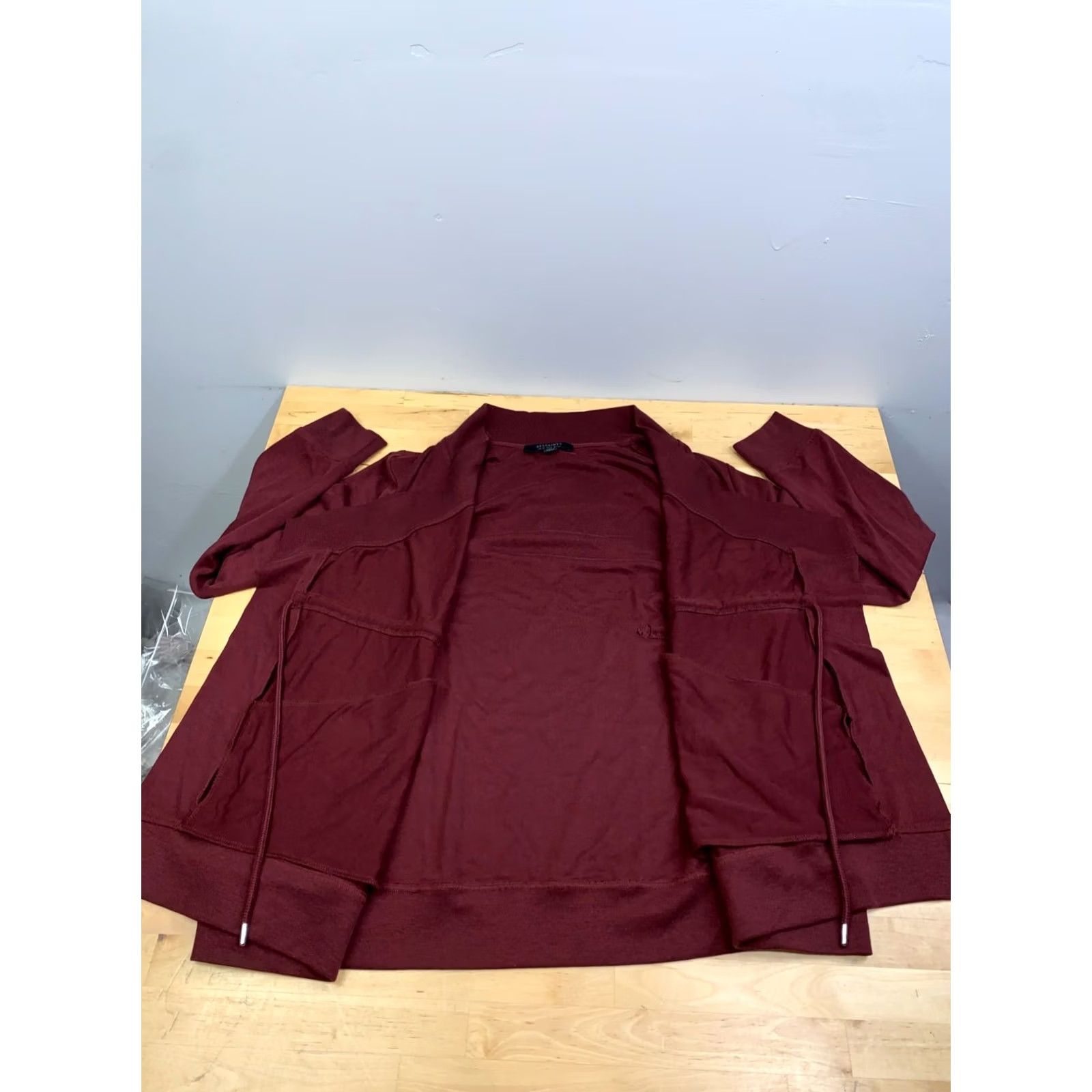 Allsaints VINTAGE AllSaints Gina Drape Jacket Women US 6 UK 10 EU 28 Red Casual 12921 Size M / US 6-8 / IT 42-44 - 3 Thumbnail