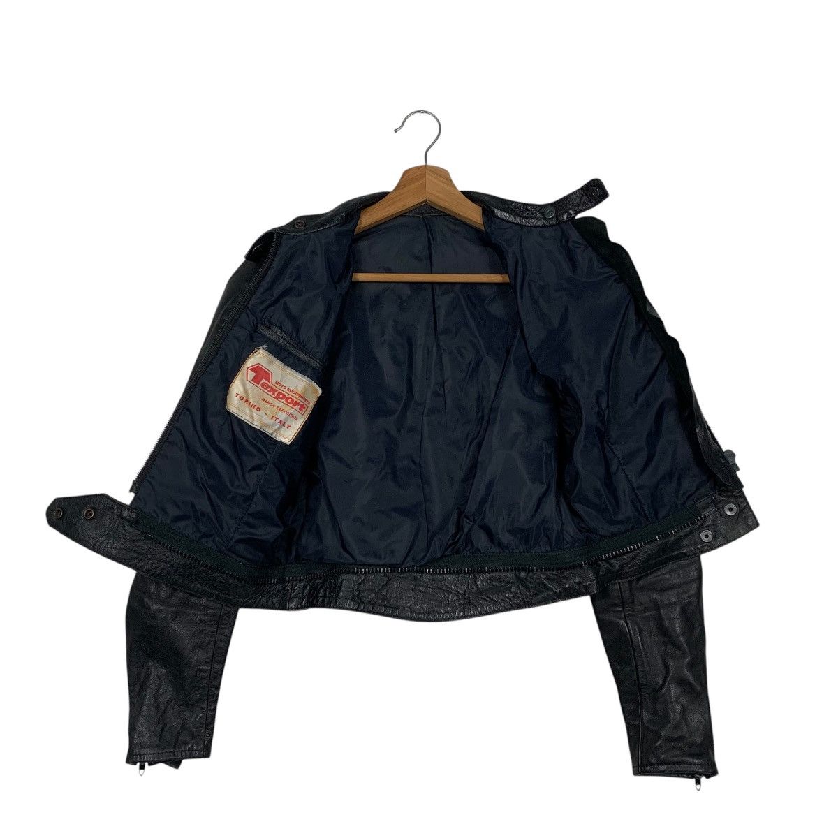 Sports Specialties Italian Texport Motorcycle Riding Leather Jacket Size XS / US 0-2 / IT 36-38 - 11 Thumbnail