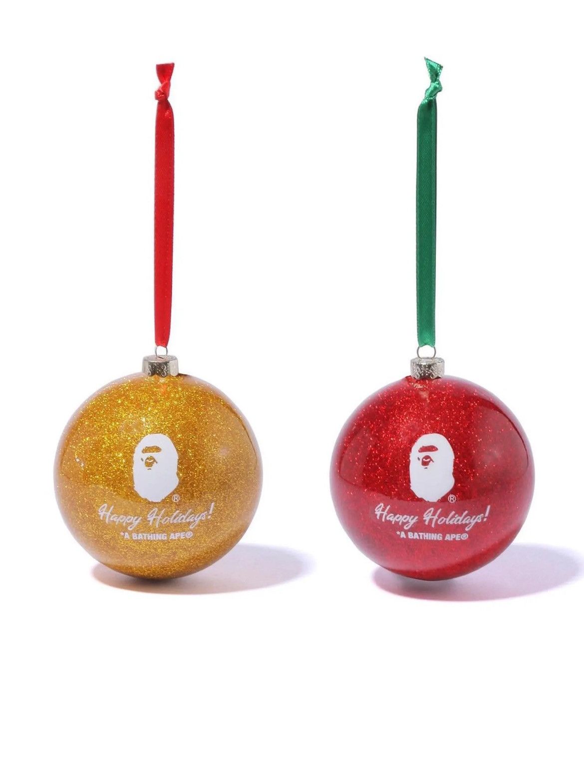 Bape Bape ornaments set of 2 Size ONE SIZE - 2 Thumbnail