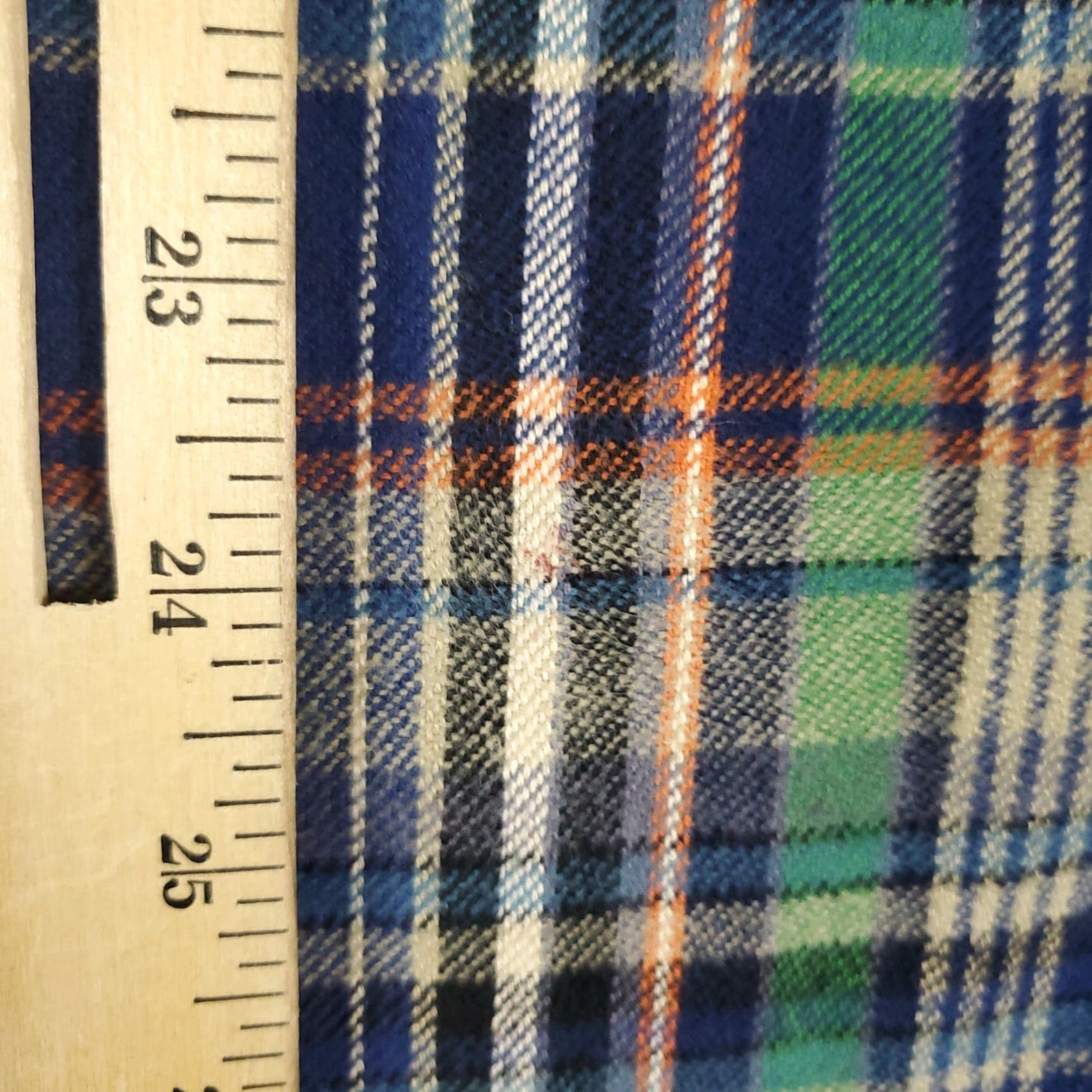 Ralph Lauren Ralph Lauren Shirt Mens Medium Blue Plaid Heavy Flannel Button-Down Long Sleeve Size US M / EU 48-50 / 2 - 6 Thumbnail