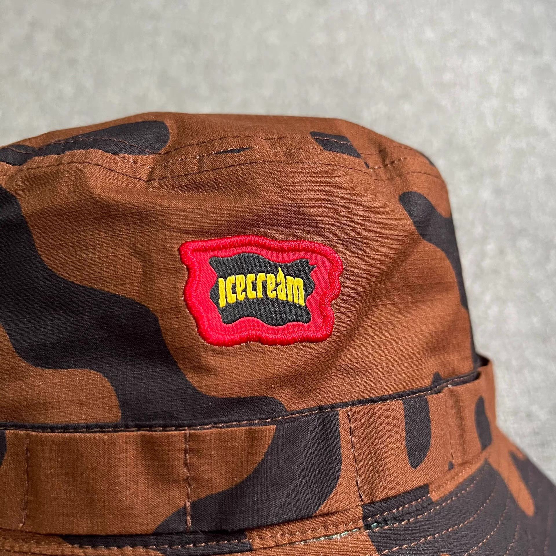 Billionaire Boys Club BBC ICECREAM Embroidered Reversible Bucket Hat Q7 Size ONE SIZE - 2 Thumbnail