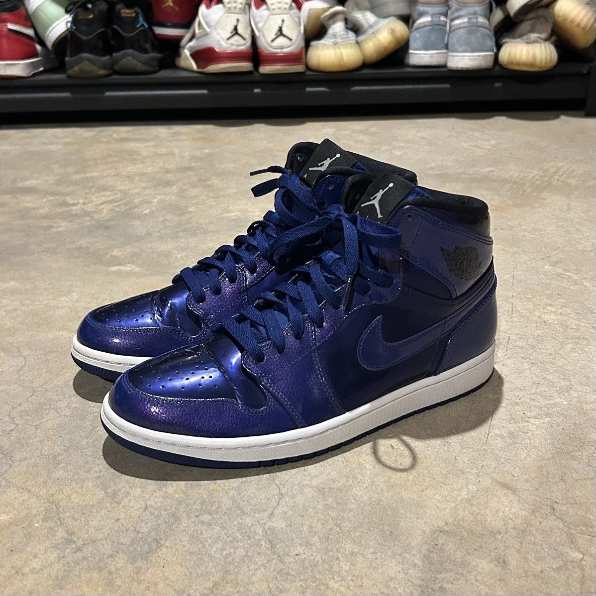 Jordan Brand Air Jordan 1 Retro Deep Royal 2016 US 10.5 Size US 10.5 / EU 43-44 - 2 Thumbnail