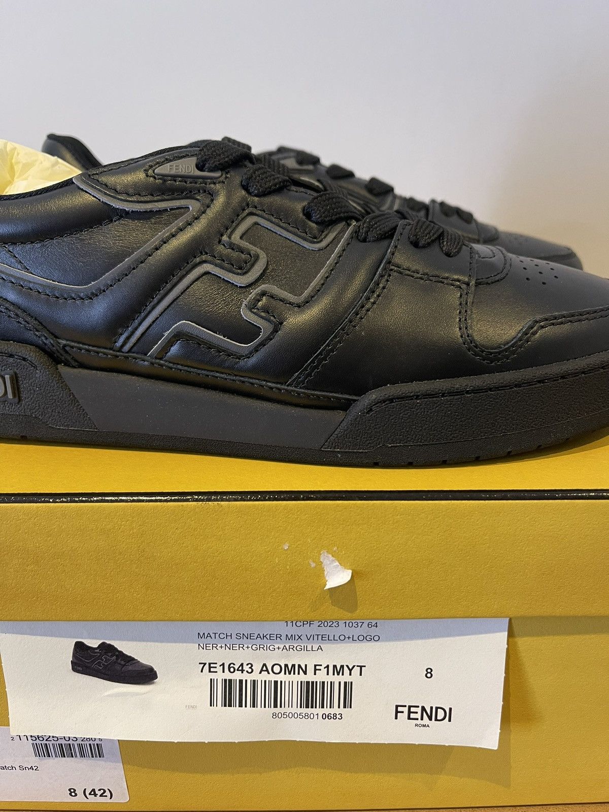 Fendi Fendi match sneakers size eu 44 Size US 11 / EU 44 - 7 Thumbnail
