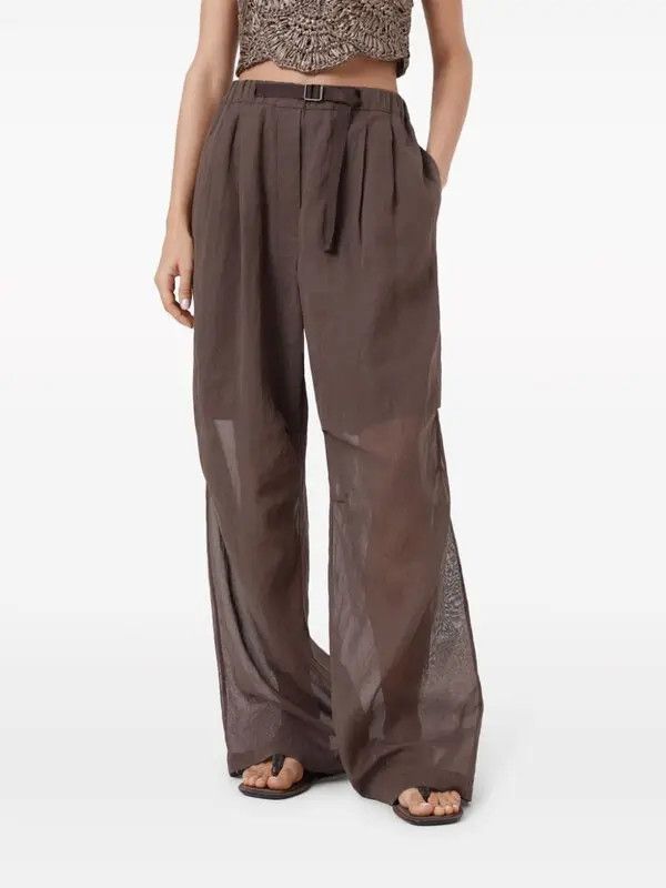 Brunello Cucinelli o1la1rc1a0425 Pants in Brown Size 30" / US 8 / IT 44 - 2 Thumbnail