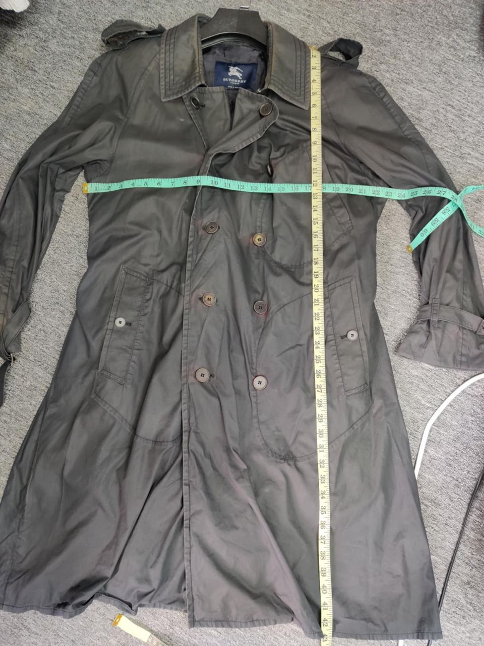 Burberry Vintage Burberry Double Breasted Trench Coat With Belted Size US L / EU 52-54 / 3 - 20 Thumbnail