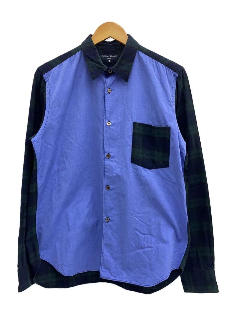 Comme des Garcons × Comme des Garcons Homme Reconstructed Plaid Button Shirt Size US S / EU 44-46 / 1 - 1 Thumbnail