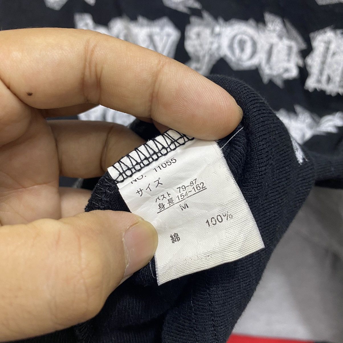 Vintage Tshirt Longsleeve Skull Punk Style Size XS / US 0-2 / IT 36-38 - 5 Thumbnail