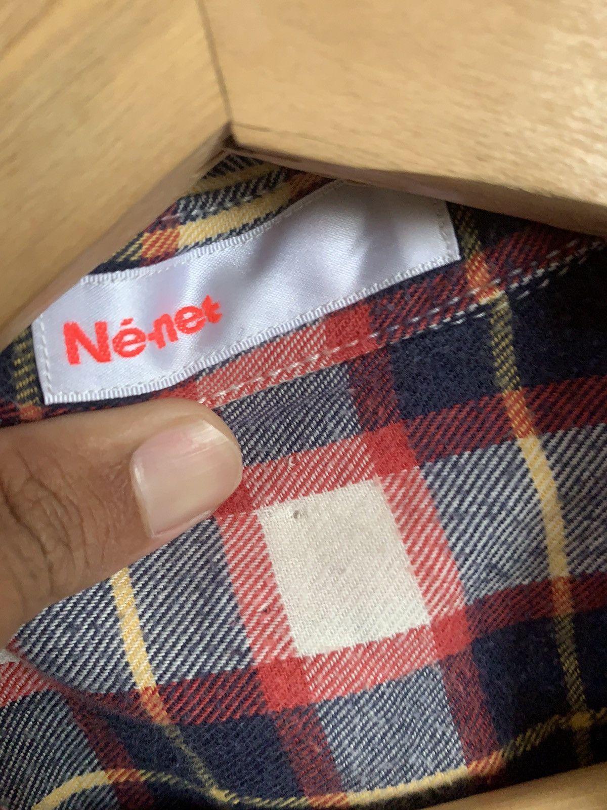 Issey Miyake Rare Net-Net by Issey Miyake Patchwork Shirt Size US L / EU 52-54 / 3 - 8 Thumbnail