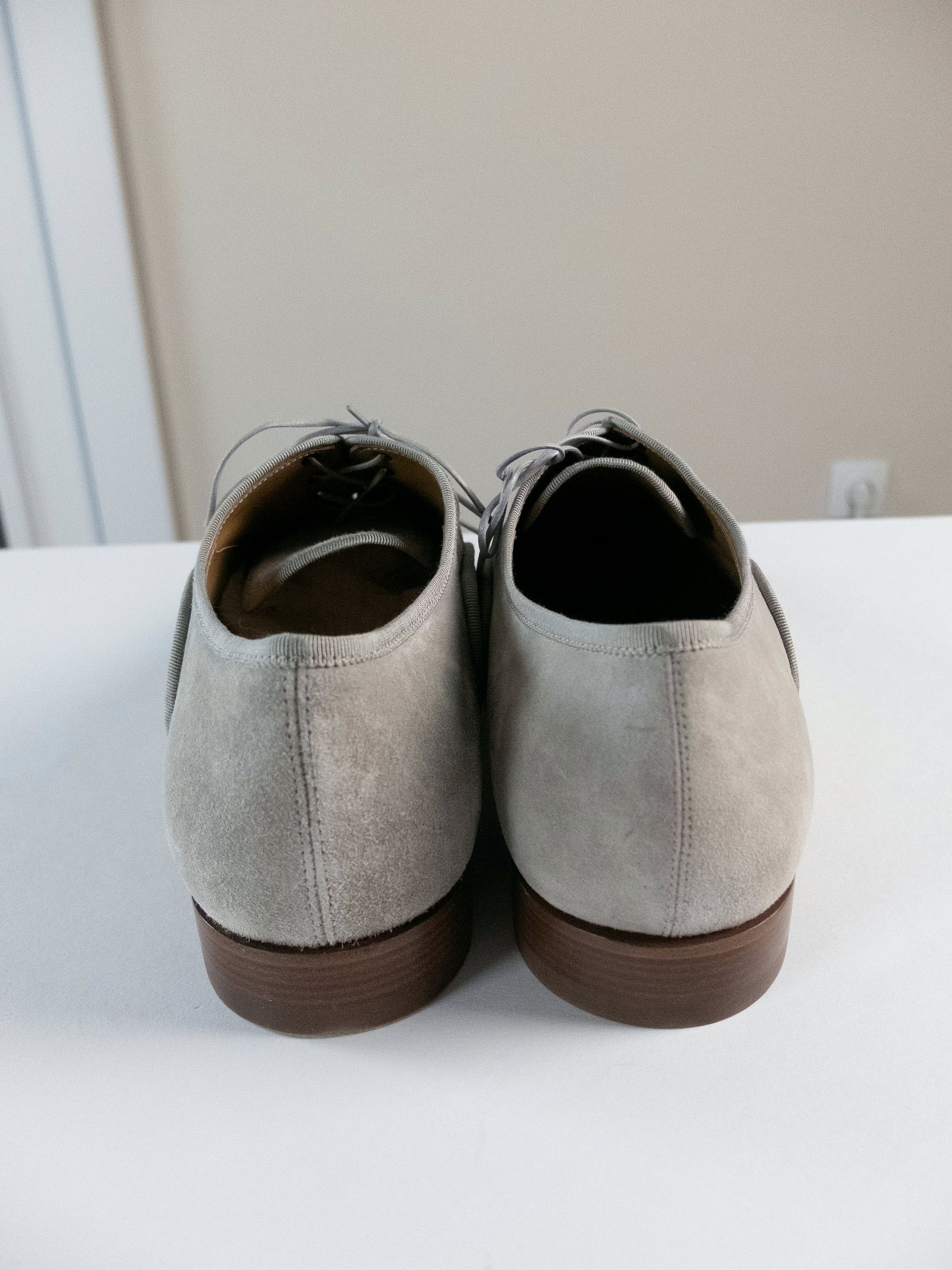 Christian Louboutin CHRISTIAN LOUBOUTIN Greggo beige lace-up Oxford dress shoes Size US 12 / EU 45 - 5 Thumbnail