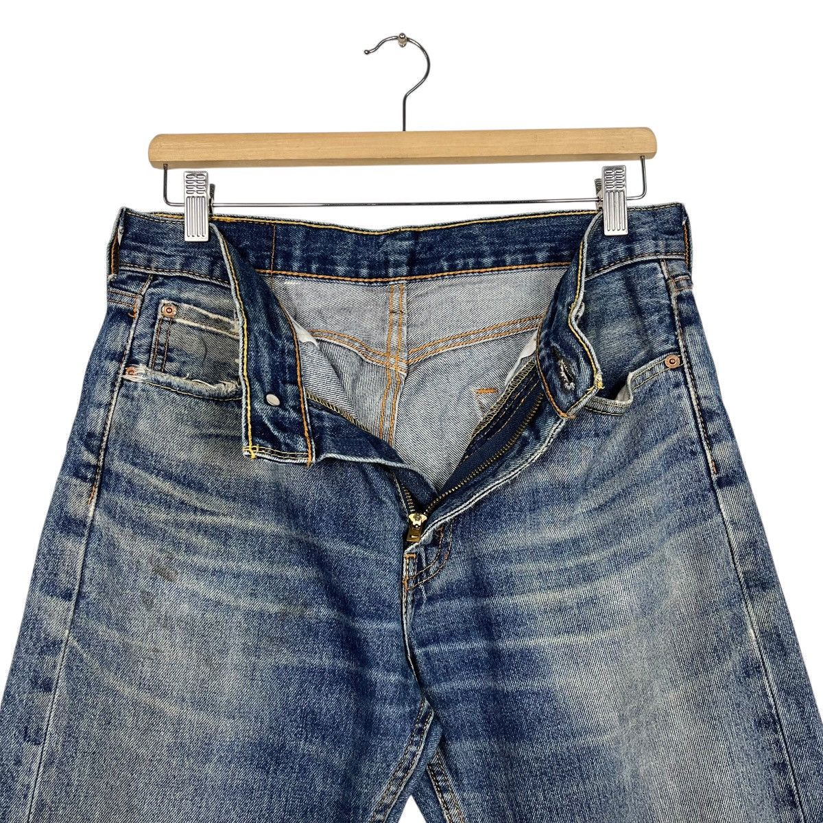 Levi's Vintage Y2k Levis Lot 505 Distressed Denim Size US 30 / EU 46 - 16 Thumbnail