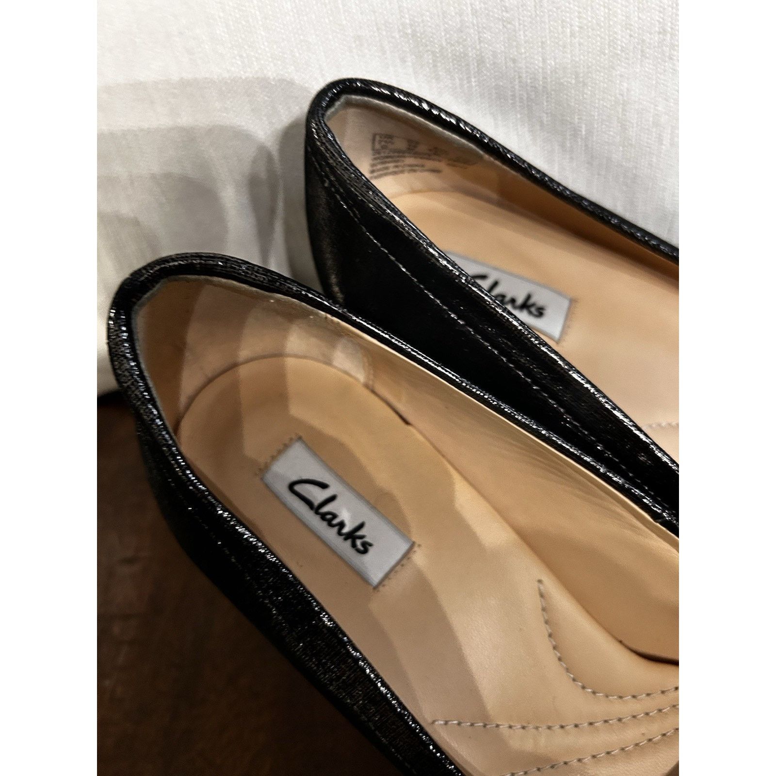 Clarks Clarks Wmn's Size 10 Metallic Isabella Chunky Heel Pumps 2.5 Size US 10 / IT 40 - 3 Thumbnail
