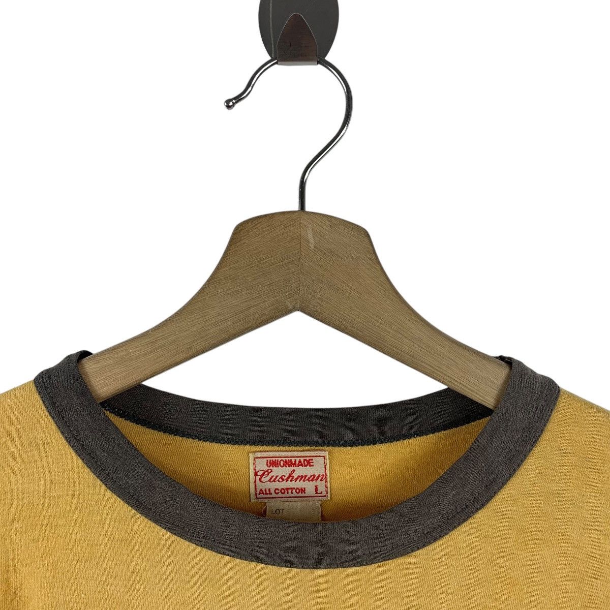 Cushman × Japanese Brand × Vintage Vintage CUSHMAN kentucky clipper spellout tee Size US L / EU 52-54 / 3 - 5 Thumbnail