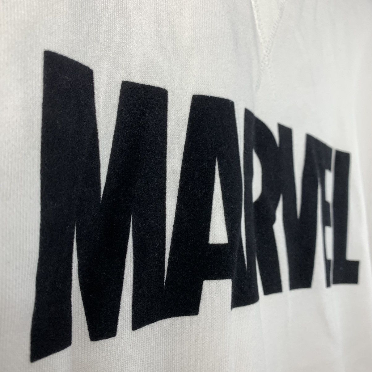 Japanese Brand × Marvel Comics × Vintage LAST DROP‼️ Vintage GU x Marvel Short Sleeve Sweatshirt Size US XL / EU 56 / 4 - 8 Thumbnail
