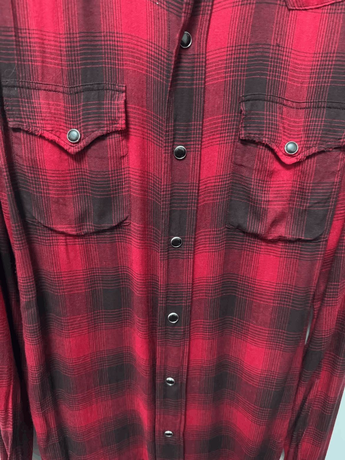 Saint Laurent Paris Saint Laurent Paris by Hedi 16SS Runway Plaid Shirt-2508 Size US XS / EU 42 / 0 - 3 Thumbnail