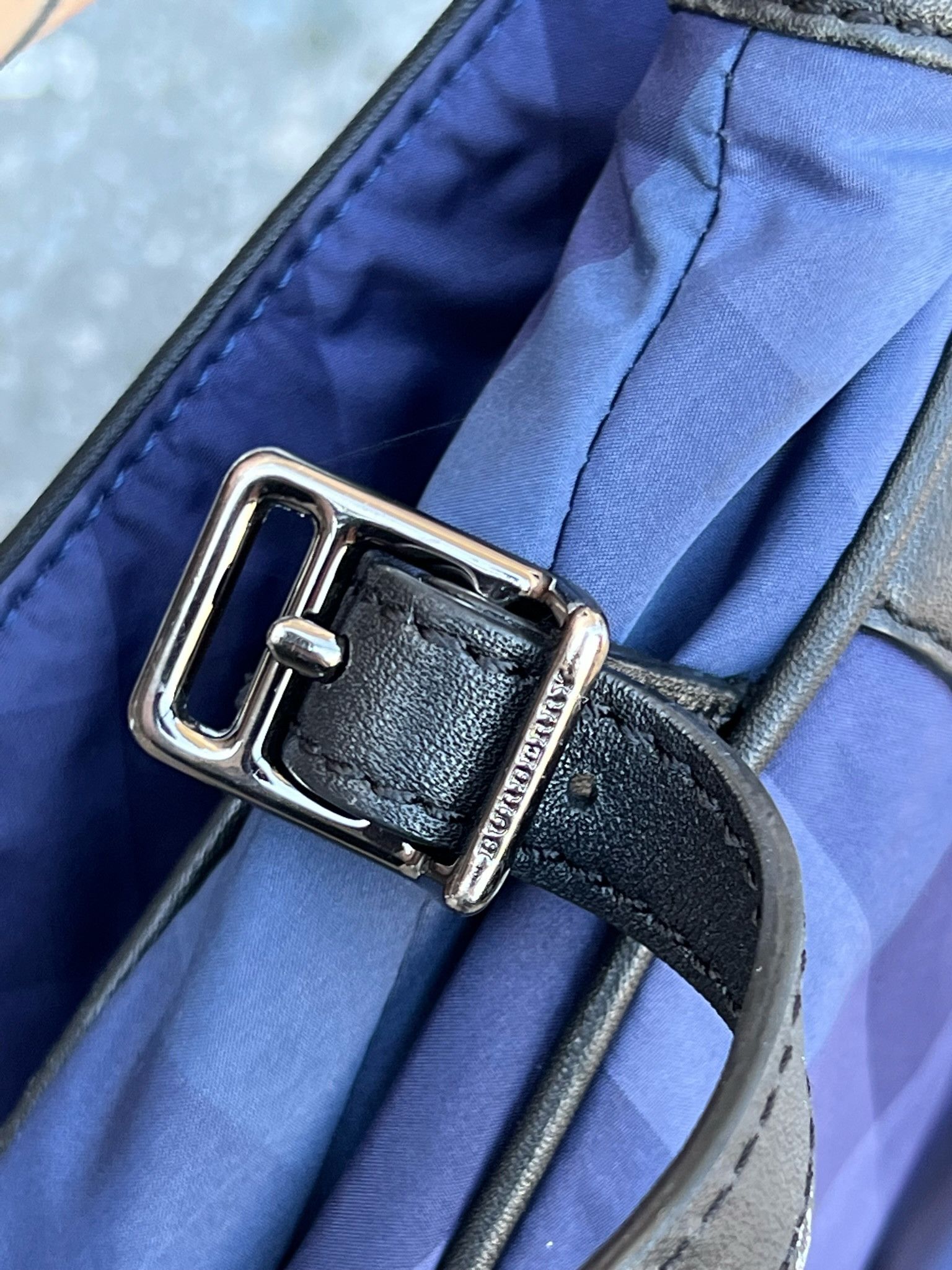 Burberry × Vintage Authentic Burberry Nova Check Backpack Size ONE SIZE - 5 Thumbnail