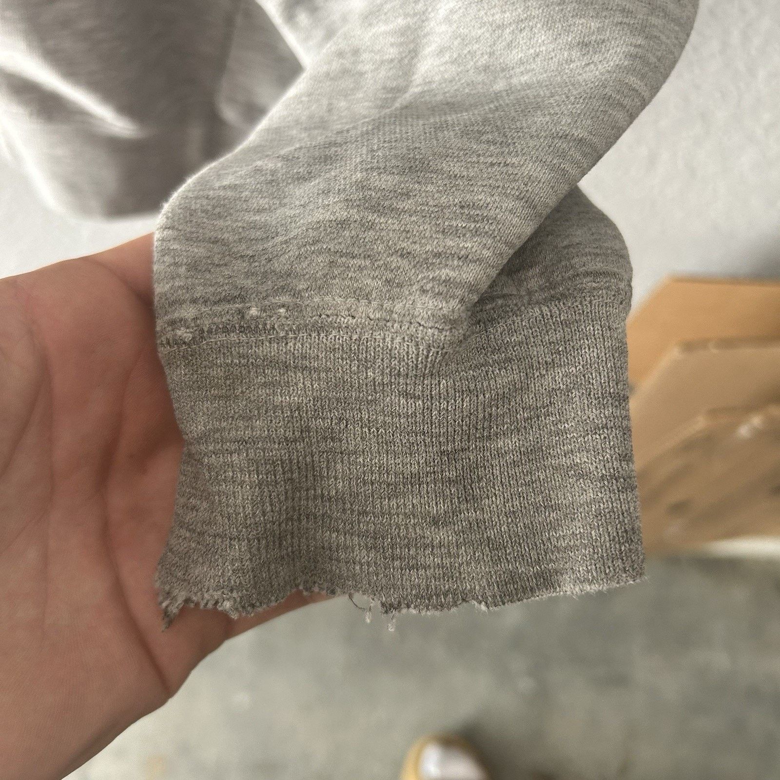 Vintage Vintage Minimal Gray KU Crewneck Men’s XL Kansas Jayhawks Un Size US XL / EU 56 / 4 - 3 Thumbnail