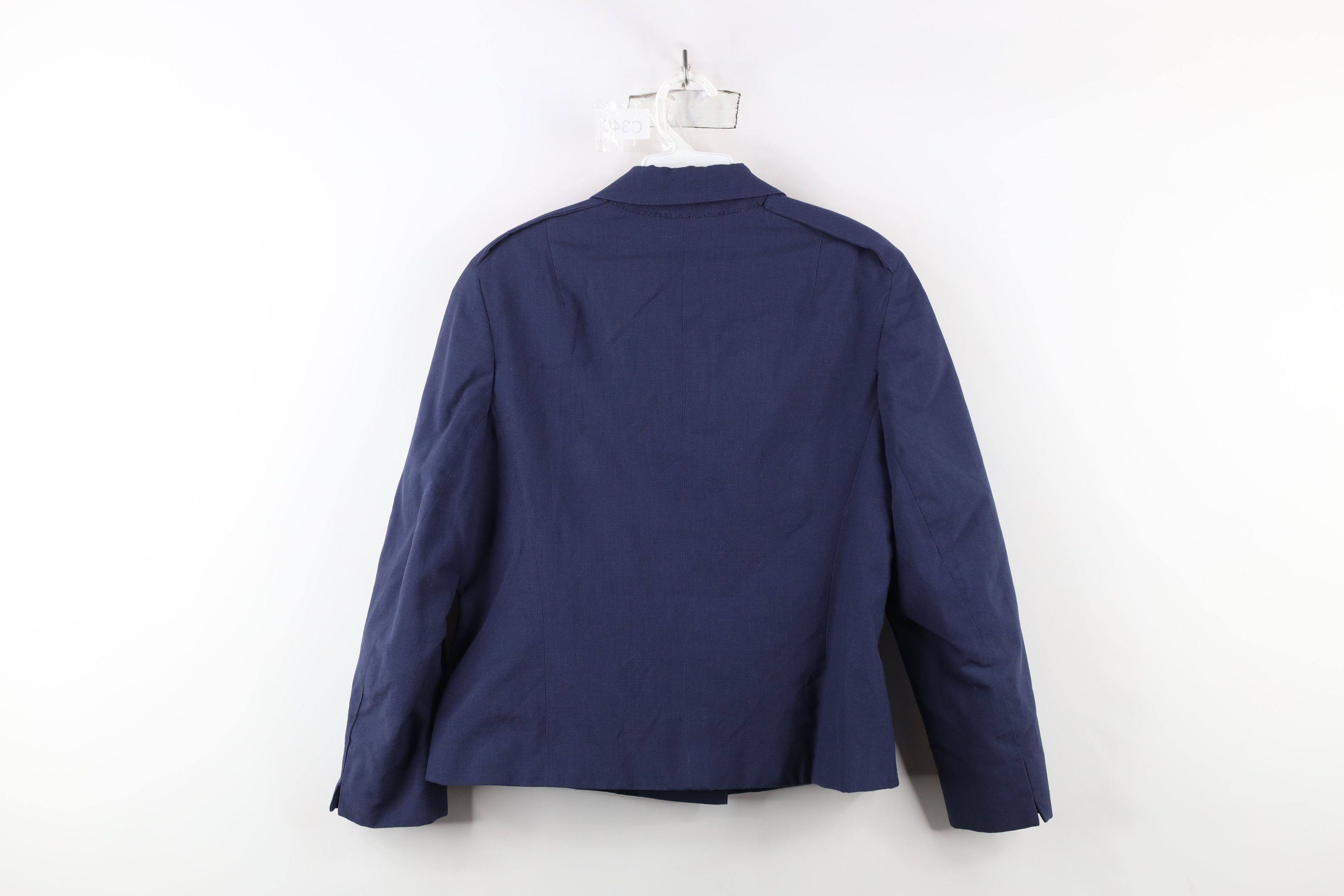 Vintage Vintage 70s Vietnam War Wool 10oz Blue 1549 Class 2 Jacket Size XL / US 12-14 / IT 48-50 - 11 Thumbnail