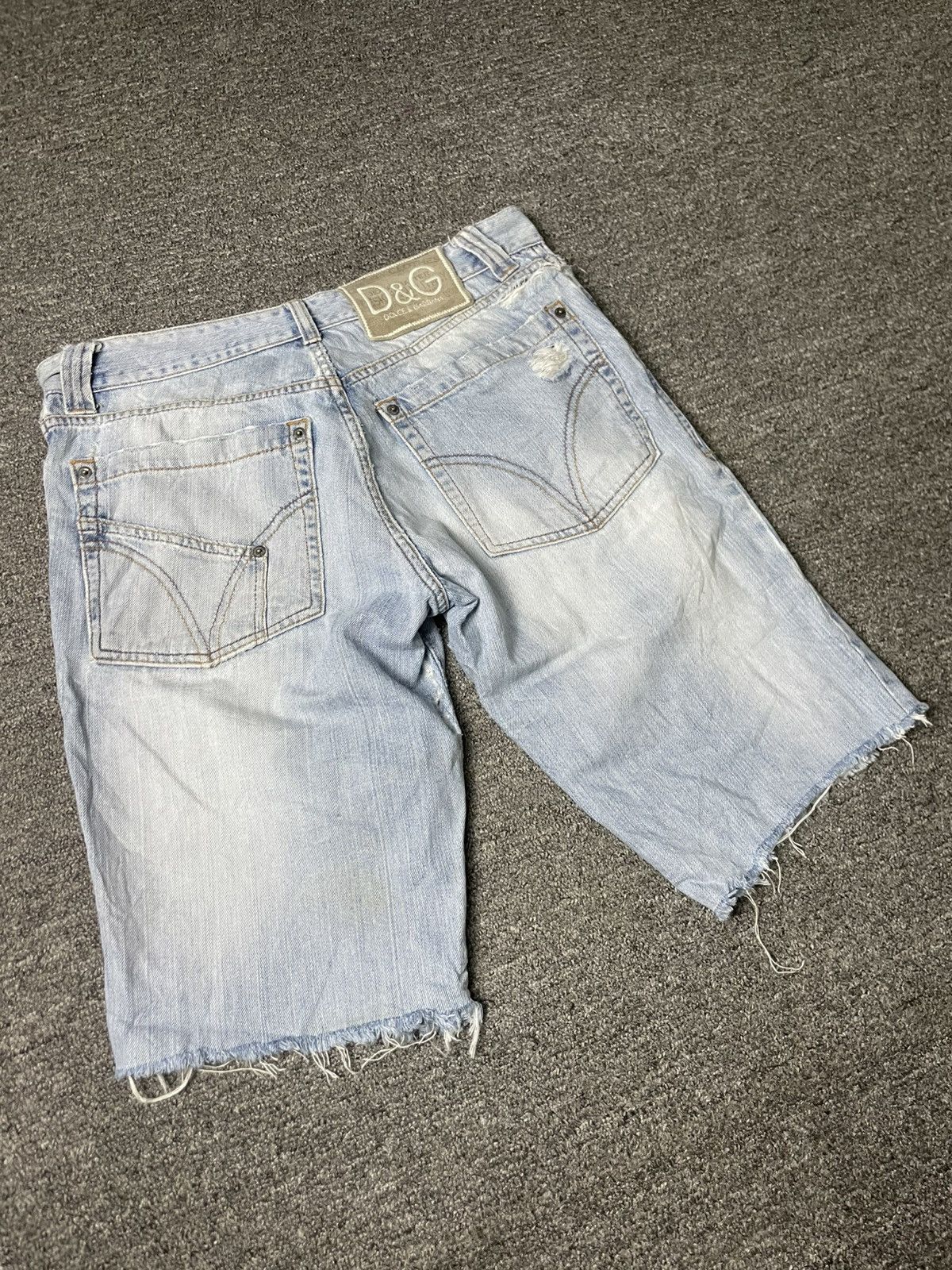Dolce & Gabbana × Vintage Dolce & Gabanna Ripped Denim Jeans (76) Size US 33 - 16 Thumbnail