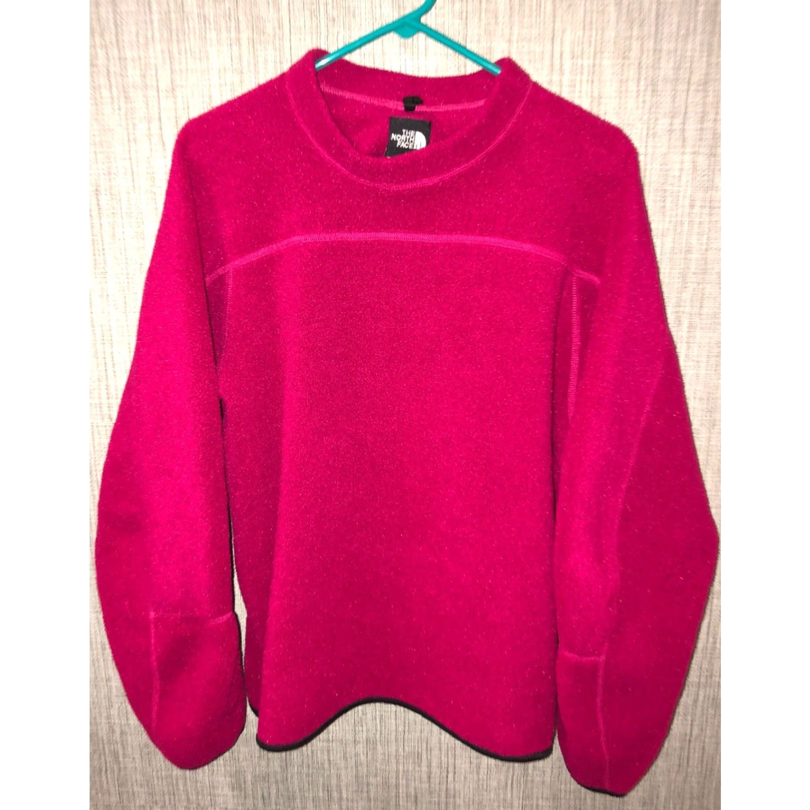 The North Face The North Face Womens Pink Crewneck Fleece Sweater Size M Size M / US 6-8 / IT 42-44 - 2 Thumbnail