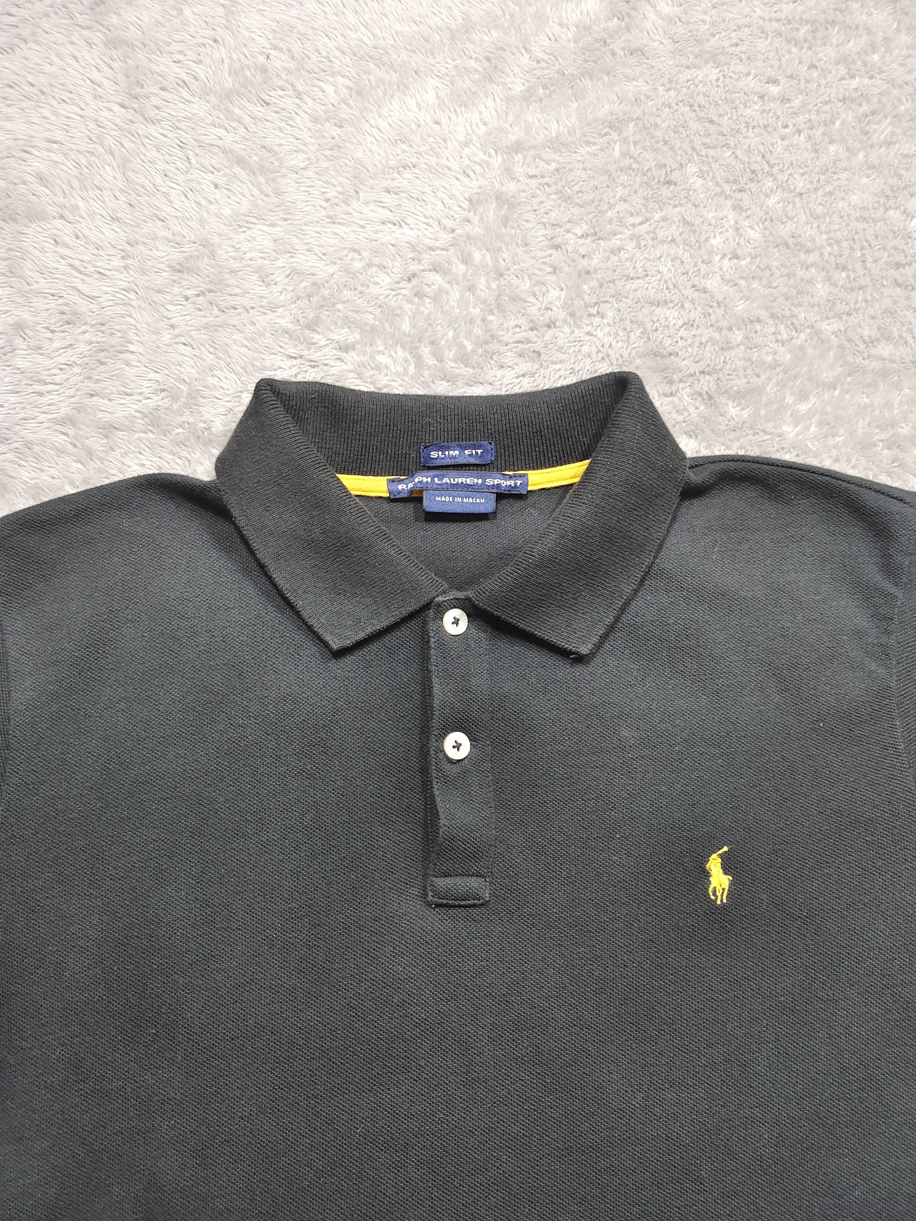 Designer × Polo Ralph Lauren RALPH LAUREN SPORT SLIM FIT EMBROIDERED YELLOW PONY Size M / US 6-8 / IT 42-44 - 6 Thumbnail