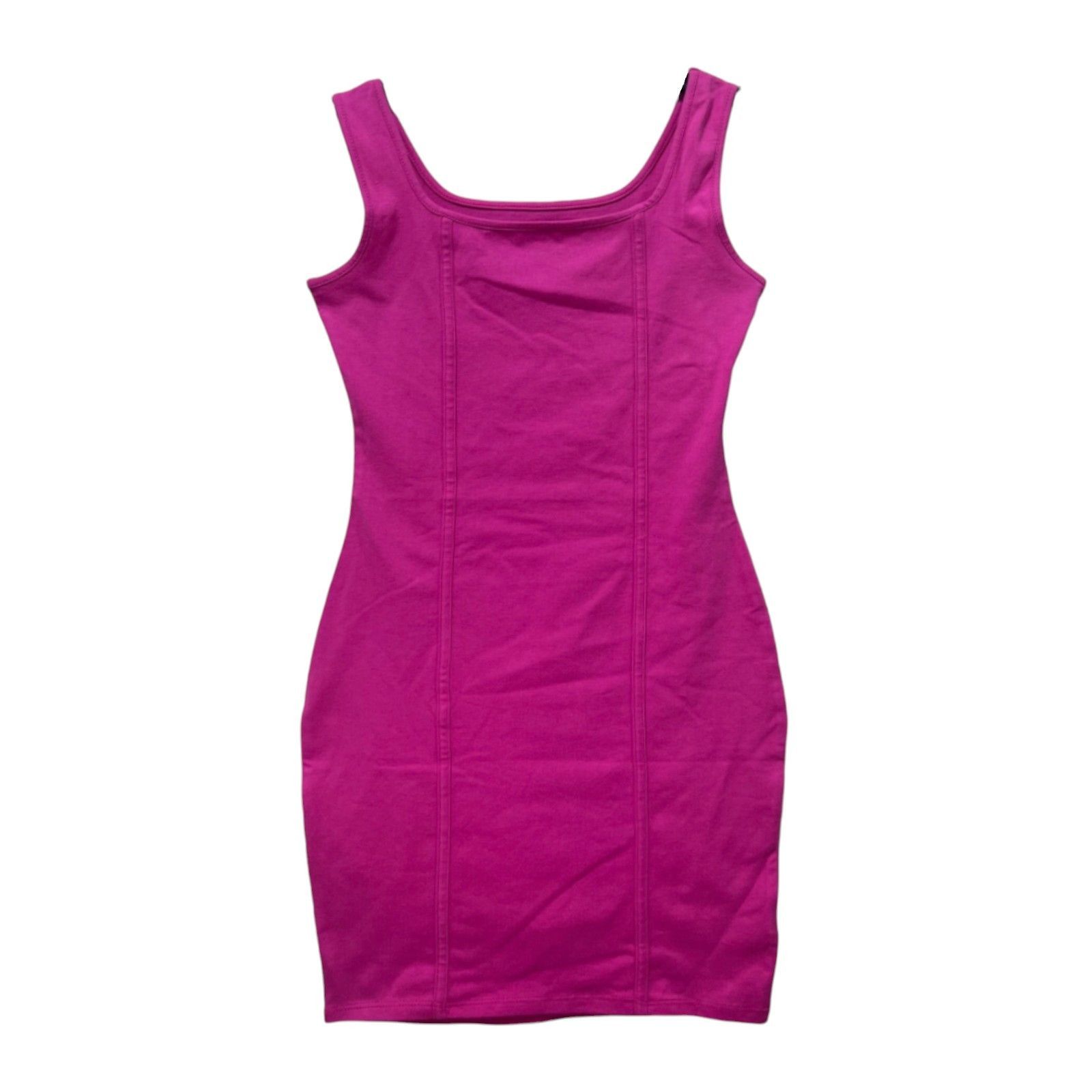 Other Wild Fable - Women's Dress Bodycon Sleeveless Seamed Square Size S / US 4 / IT 40 - 1 Thumbnail