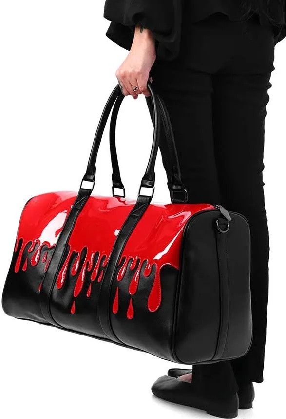 Other Foxblood - Bloody Drip Weekender Bag by Foxblood Size ONE SIZE - 8 Thumbnail