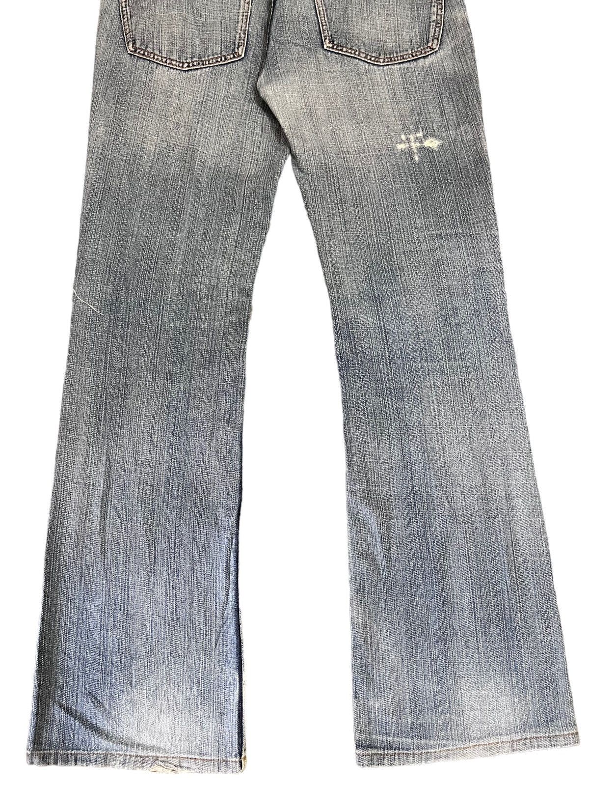 Le Grande Bleu (L.G.B.) Vintage Blue Denim craft Bootcut Flare Style Jeans Size US 32 / EU 48 - 10 Thumbnail