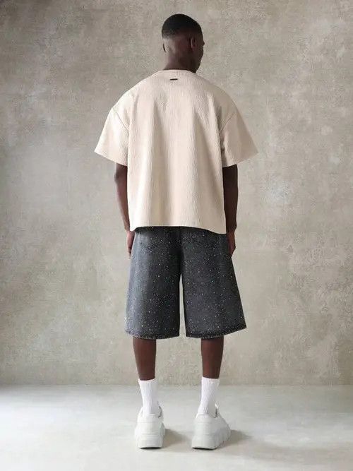 Other Galaxy Designer Y2k Shorts Jeans Size US 34 / EU 50 - 4 Thumbnail