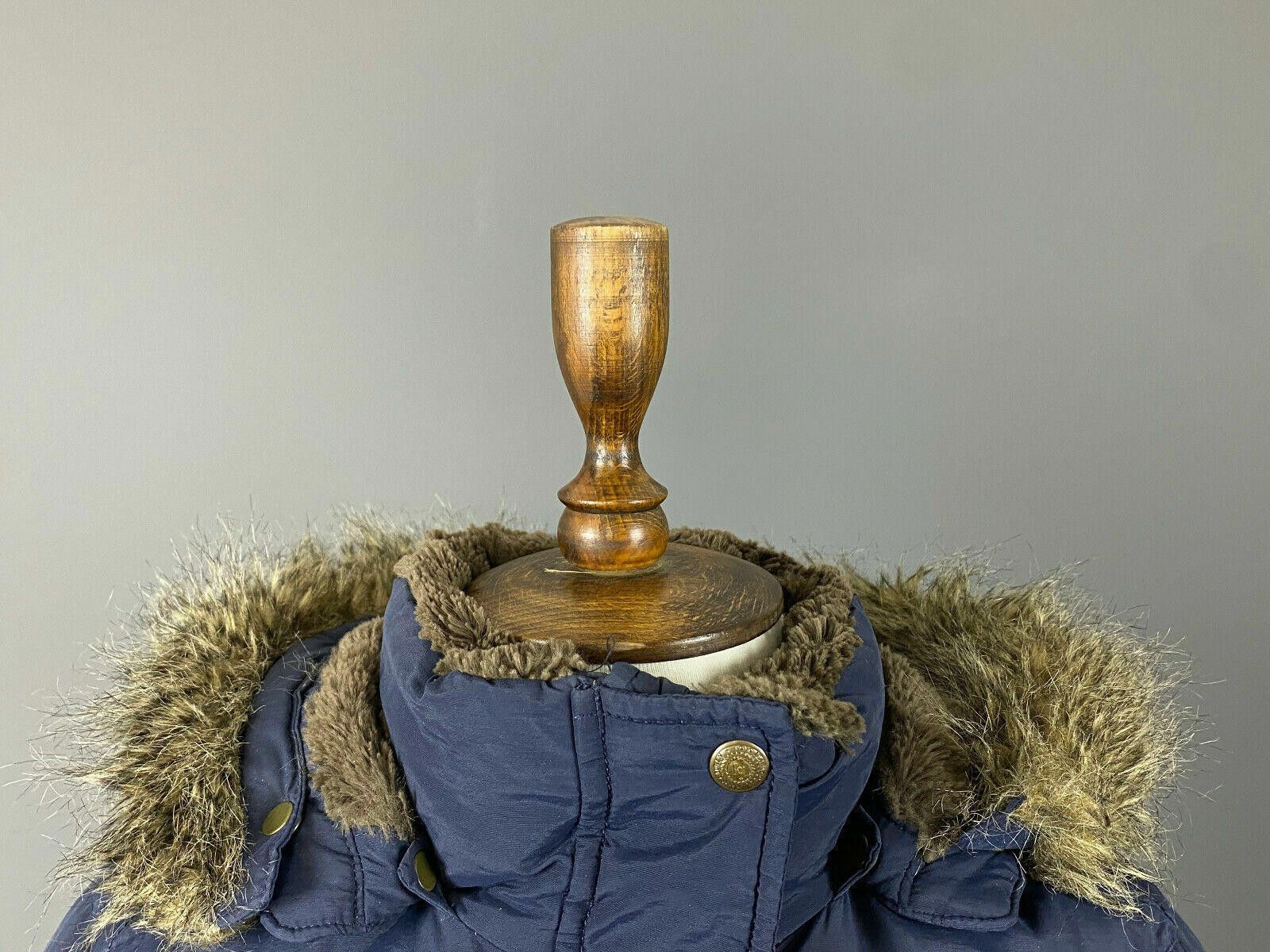 Designer Vintage Polo Jeans Co Ralph Lauren Blue Faux Jacket Size S Size S / US 4 / IT 40 - 4 Thumbnail