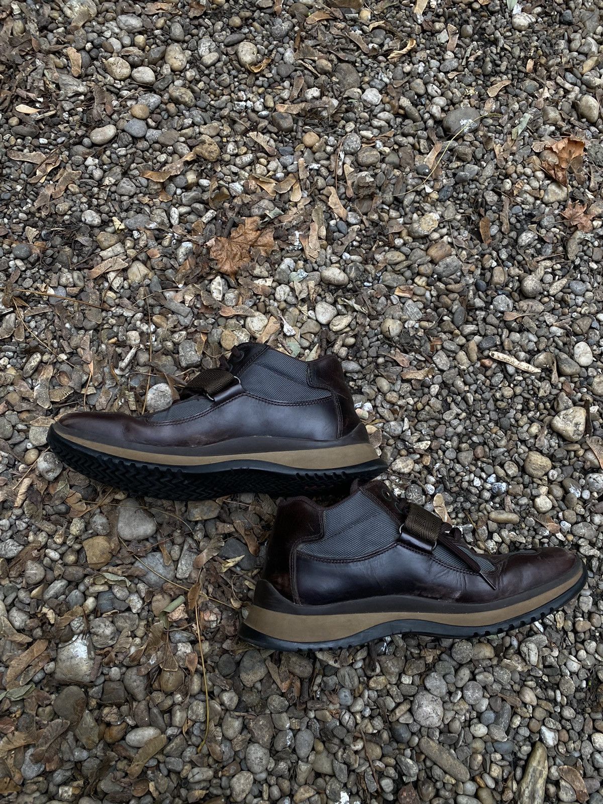 Prada × Vintage Vintage 90s Prada Leather American Cup Boots Size US 7 / EU 40 - 2 Thumbnail