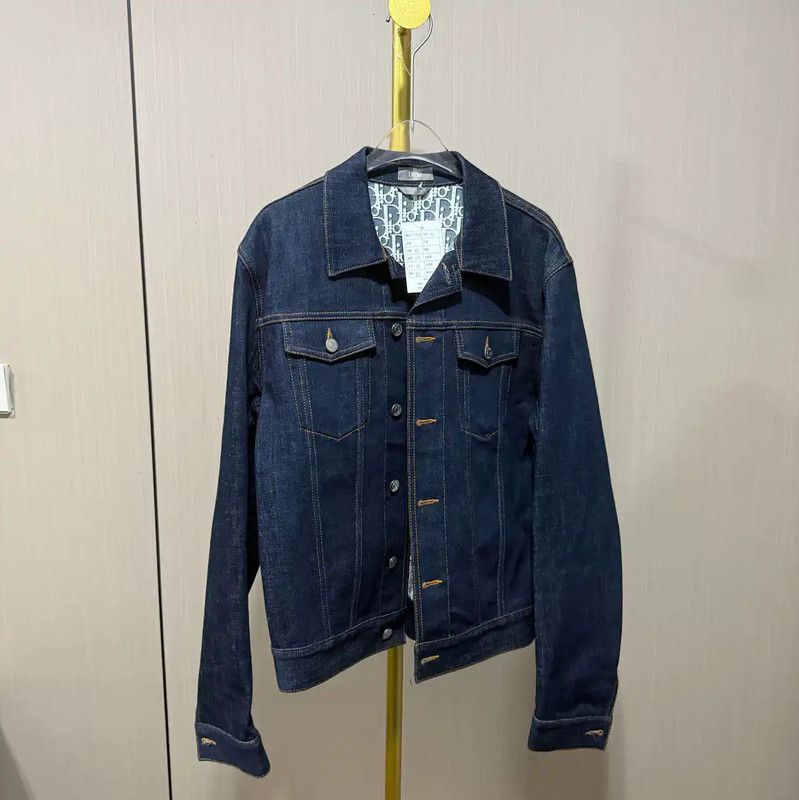 Dior Dior Women's Denim Jacket in Deep Blue 0089 Size ONE SIZE - 1 Thumbnail