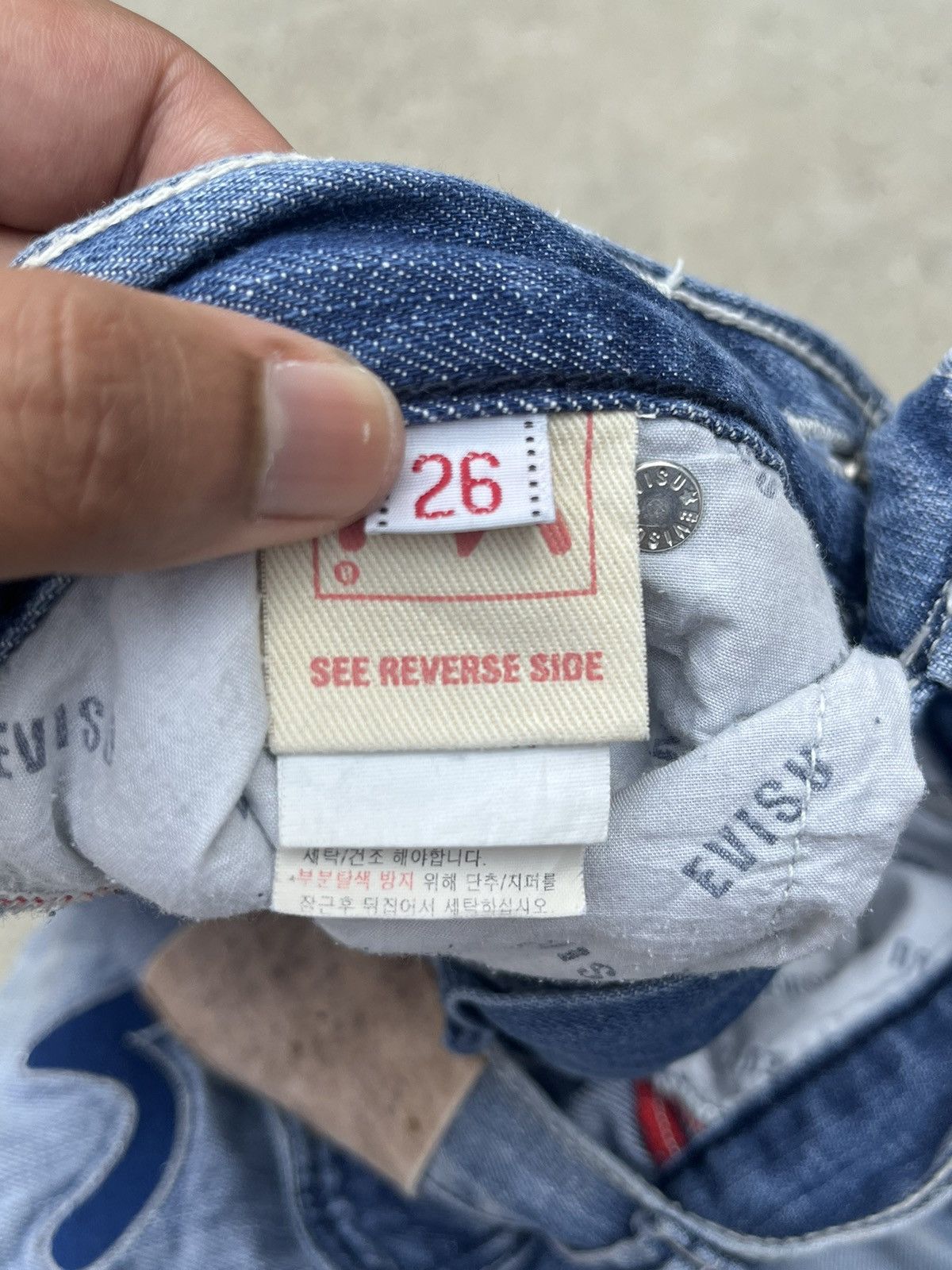 Evisu × JNCO × Japanese Brand EVISU ENGINEER SLEVEDGE JORTS Size US 26 / EU 42 - 8 Thumbnail