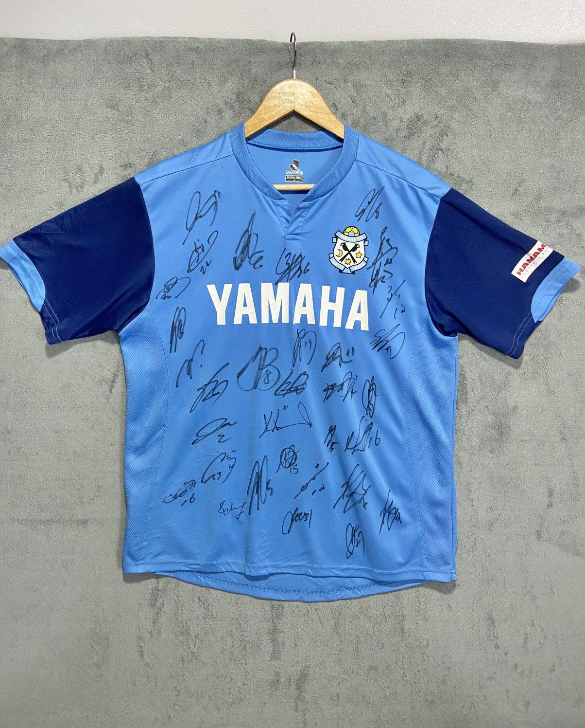 Japanese Brand Jubilo Iwata Yamaha FC Jersey Size US L / EU 52-54 / 3 - 1 Thumbnail