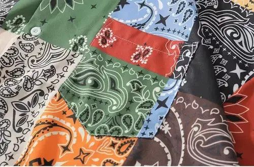 Japanese Brand × Vintage Paisley Bandana Print Short Sleeve Button Up Size US M / EU 48-50 / 2 - 3 Thumbnail