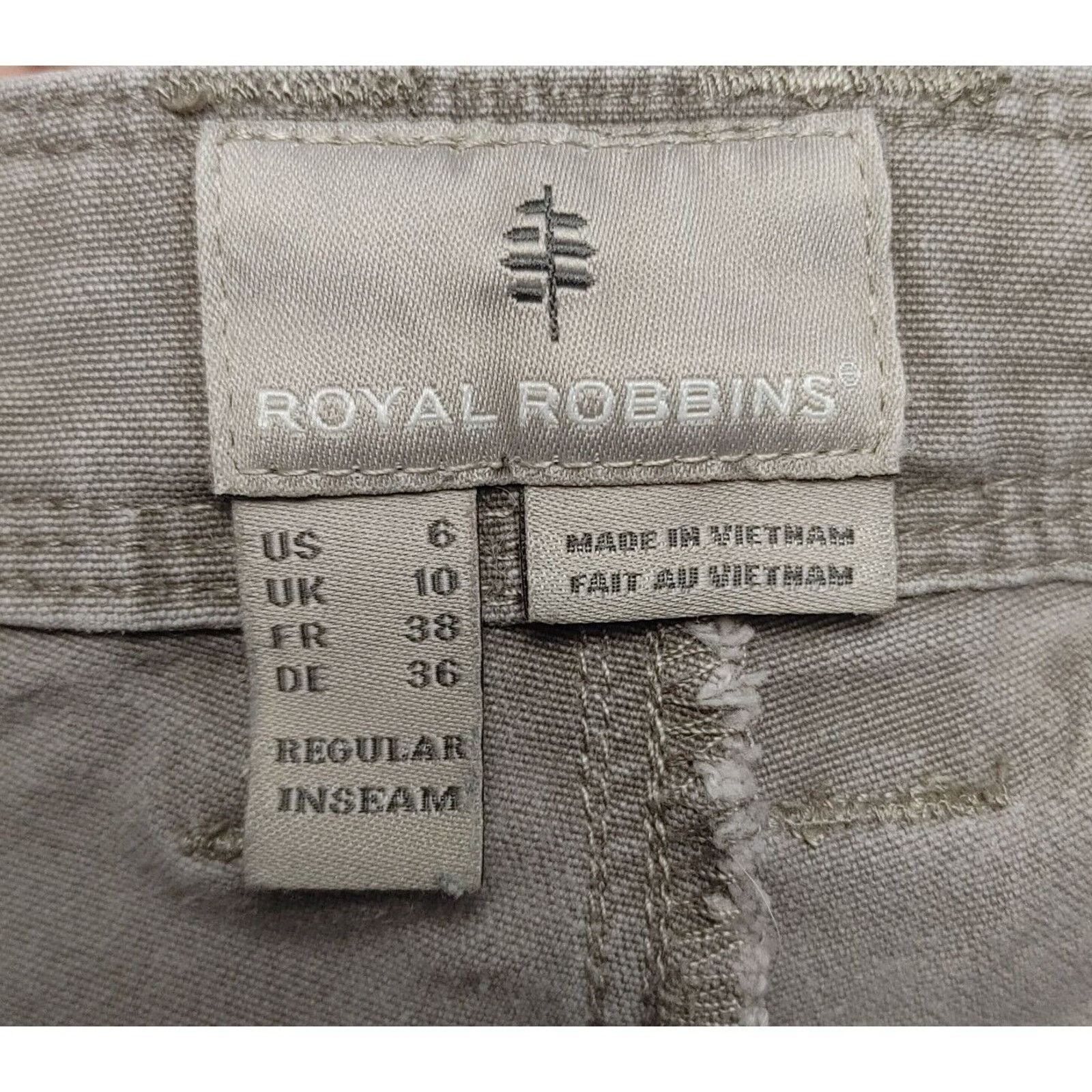 Royal Robbins Royal Robbins Women's Off-White Straight Leg Jeans 6 Size 28" / US 6 / IT 42 - 3 Thumbnail