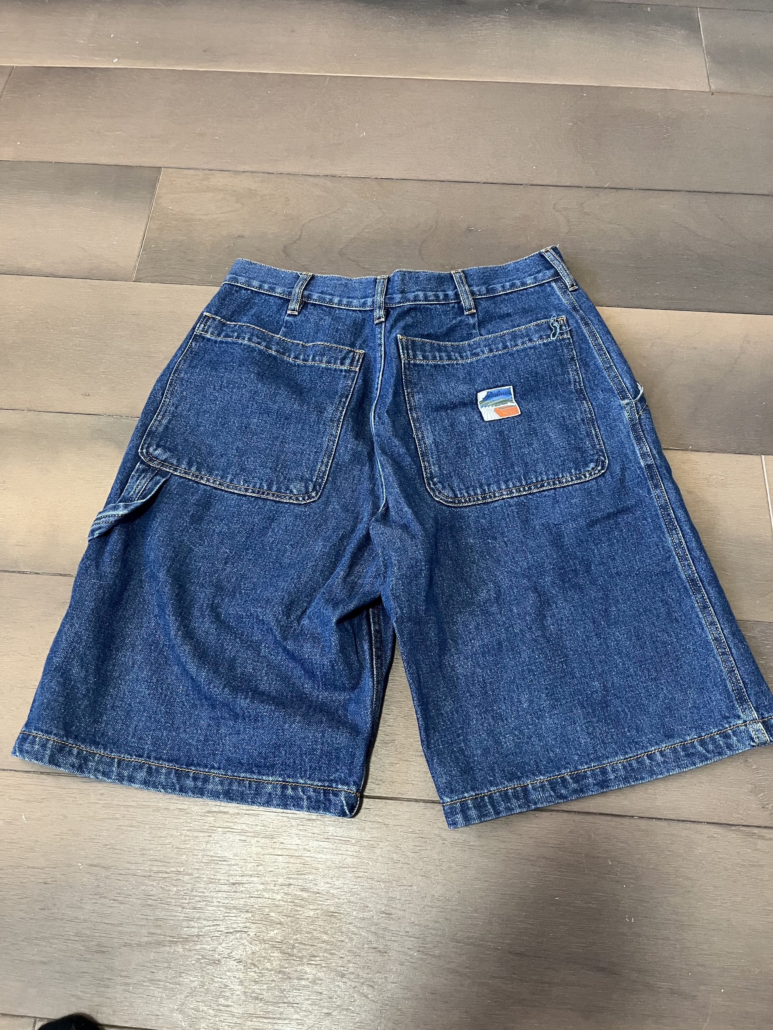 Palmes Palmes Denim Shorts Jorts Size US 32 / EU 48 - 2 Thumbnail