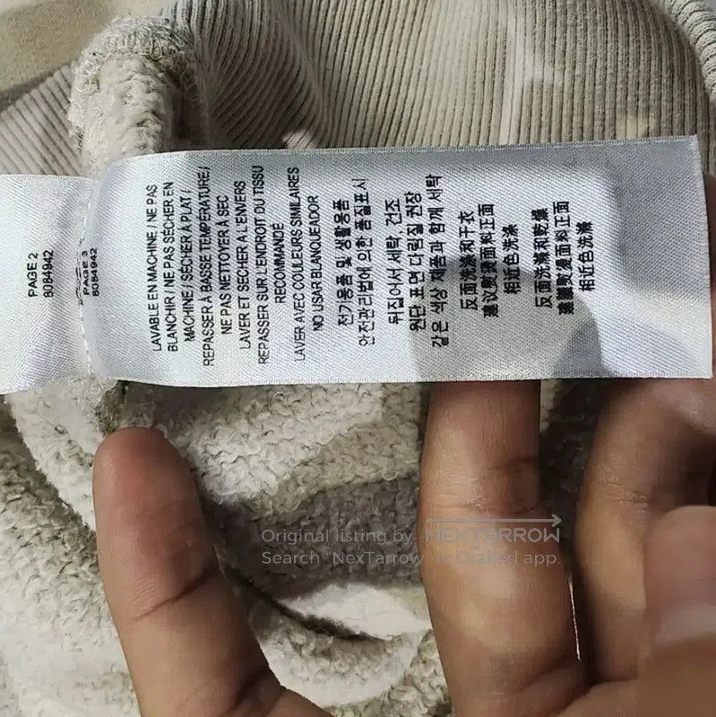 Burberry Burberry Beige Cotton Women's Sweatshirt. Size M / US 6-8 / IT 42-44 - 7 Thumbnail