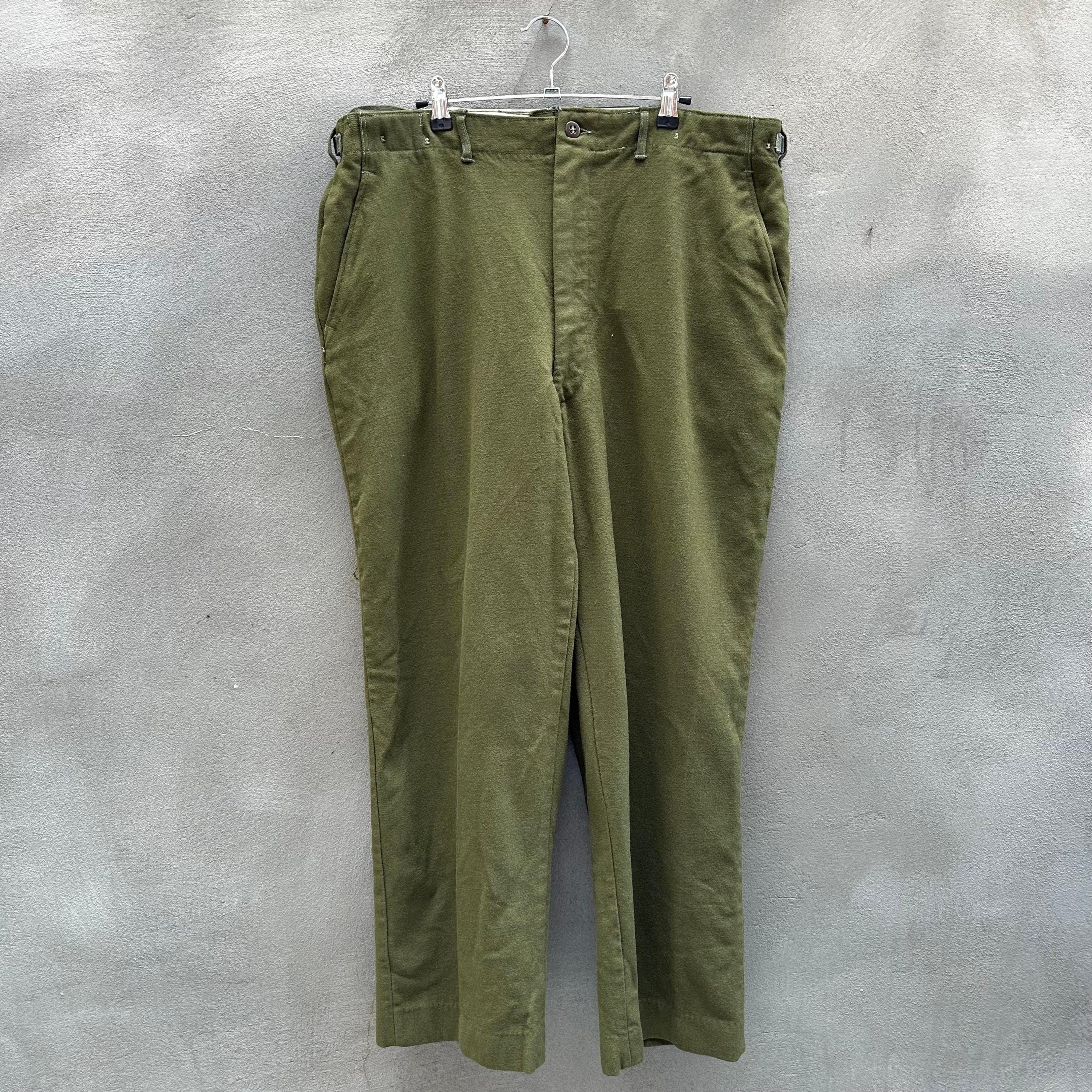 Vintage 50's US Military Wool Field Pants Size US 36 / EU 52 - 1 Thumbnail