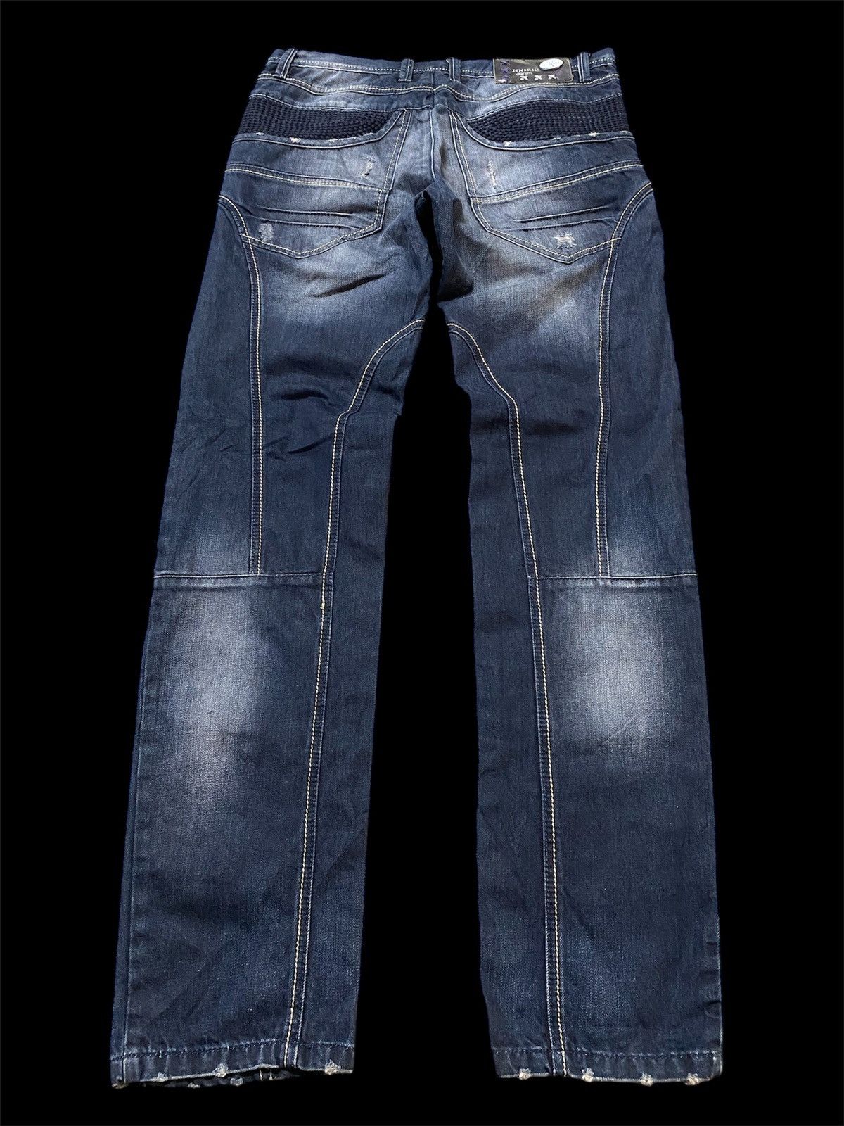 Japanese Brand × Tornado Mart Japanese Jeneric Bondage Bikers Distressed Denim @43 Size US 34 / EU 50 - 7 Thumbnail