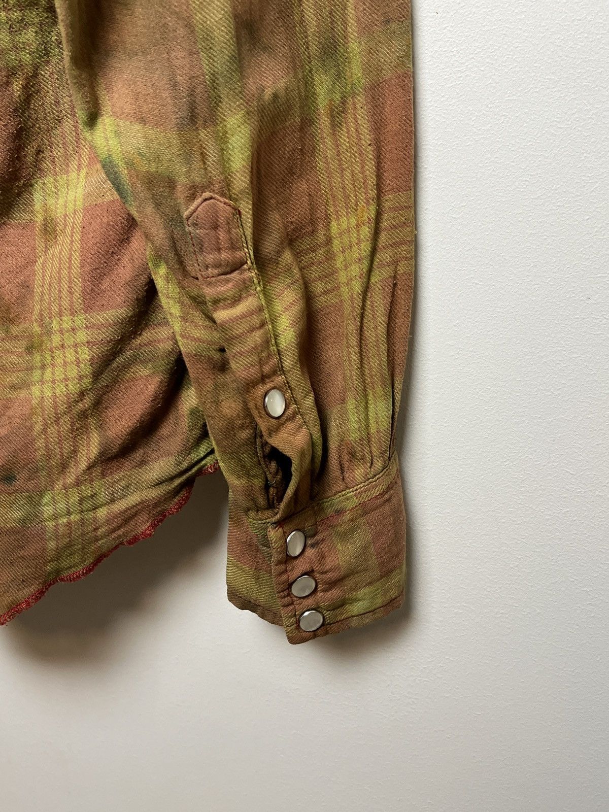 Acne Studios acne camo painters vintage travis flannel shirt tie dye y2k Size US M / EU 48-50 / 2 - 9 Thumbnail
