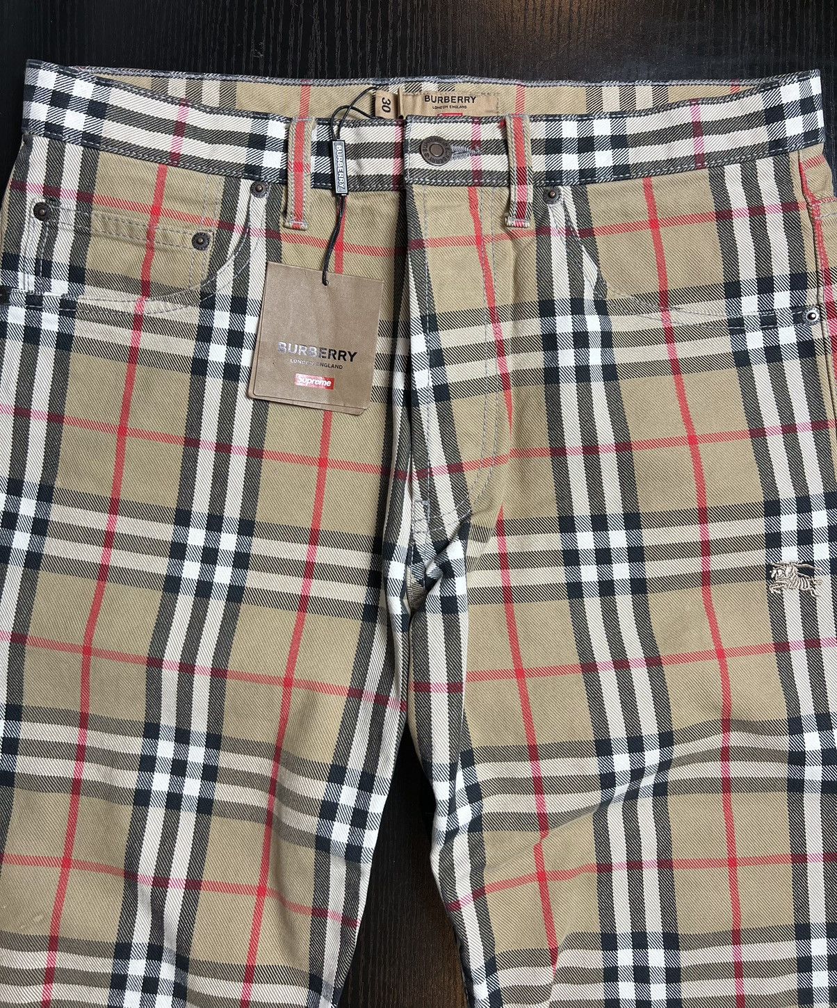 Burberry × Supreme Supreme x Burberry Size US 32 / EU 48 - 2 Thumbnail