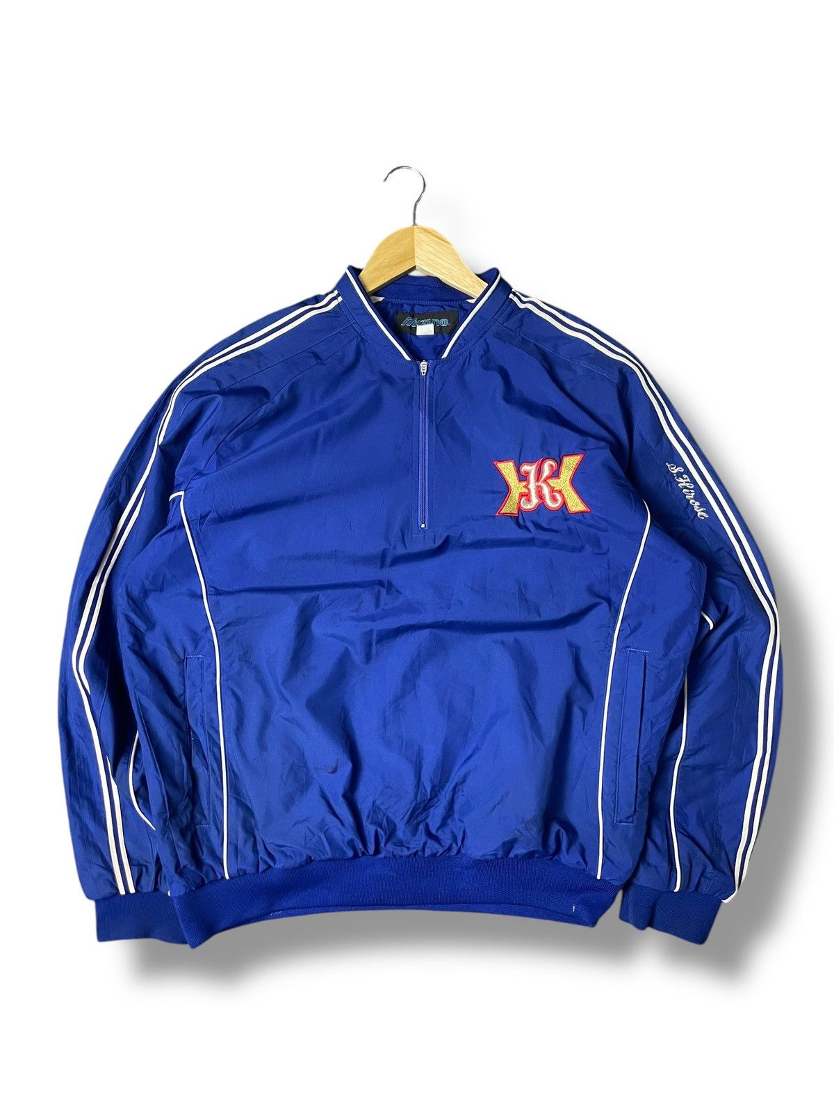 Japanese Brand × Mizuno × Vintage Vintage MIZUNO Half Zipper Jacket (81) Size US M / EU 48-50 / 2 - 1 Thumbnail