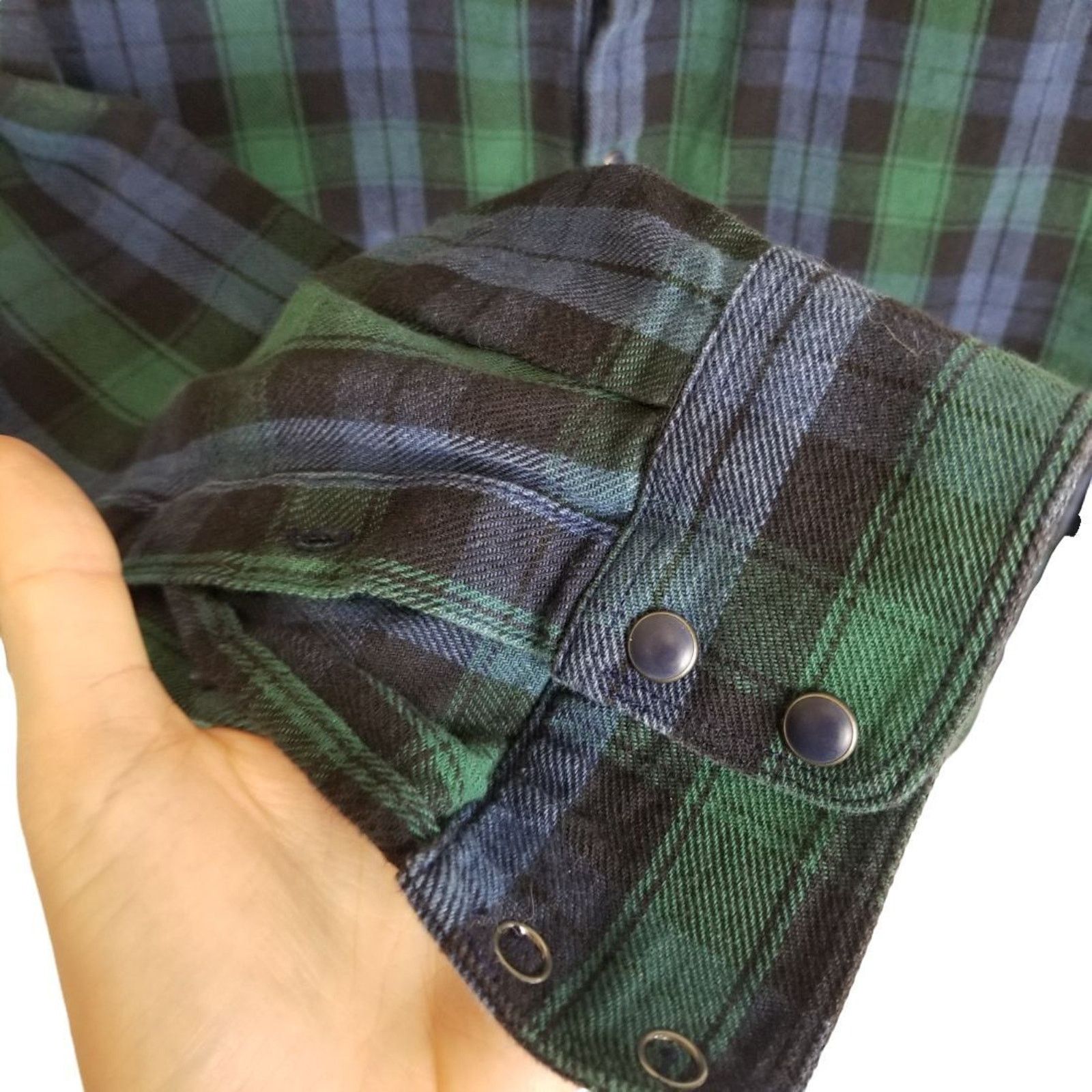 Lucky Brand Lucky Brand Men Western Flannel Shirt Tartan Plaid M Classic Size US M / EU 48-50 / 2 - 4 Thumbnail