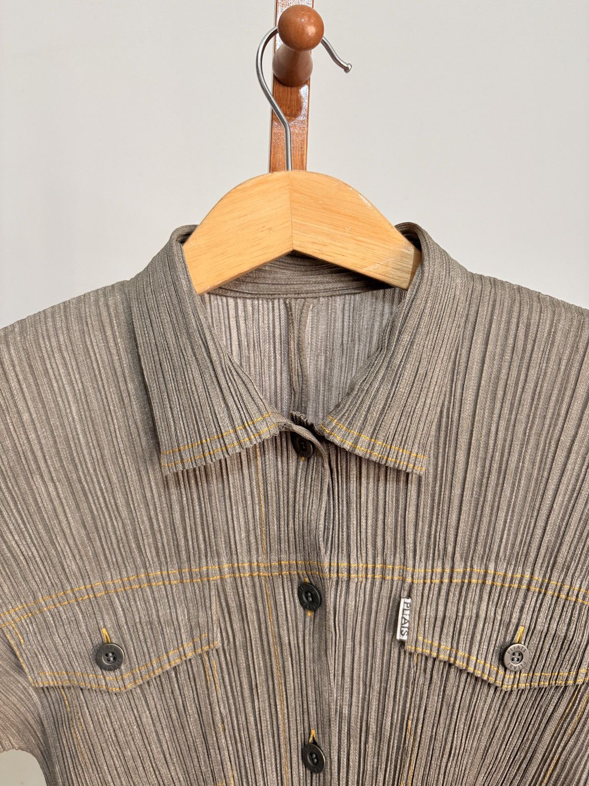 Pleats Please Issey Miyake Pleats Please by Issey Miyake Button Up Size M / US 6-8 / IT 42-44 - 7 Thumbnail