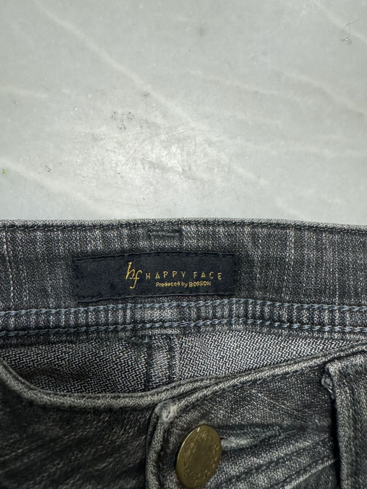 Japanese Brand 💥FLARE💥VINTAGE BOBSON MUDWASH BOOTCUT DISTRESS JEAN Size US 26 / EU 42 - 7 Thumbnail
