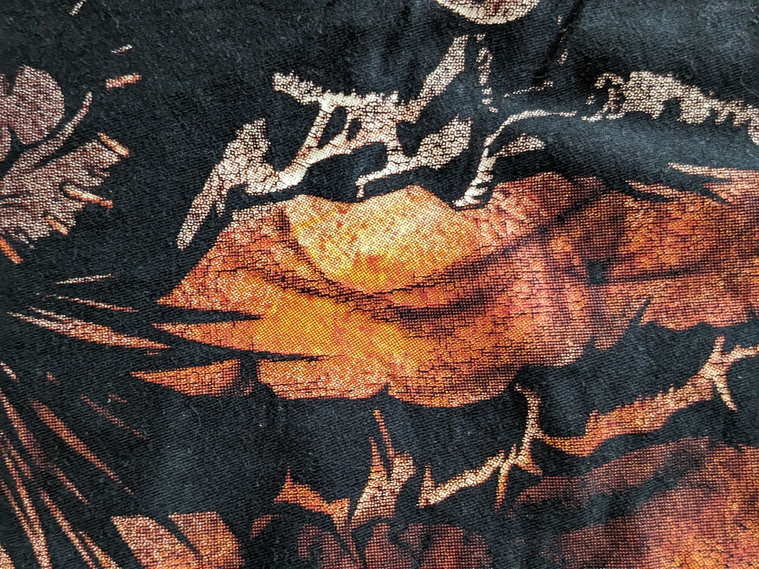 Japanese Brand Vintage Death Note T-Shirt Ryuk Print Cracked black Size US S / EU 44-46 / 1 - 7 Thumbnail