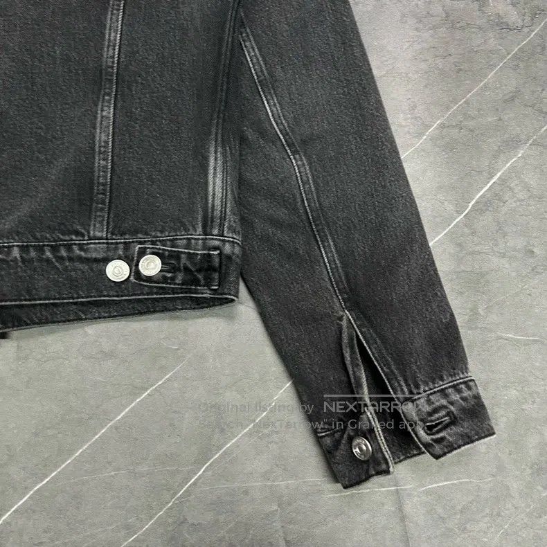Balenciaga Balenciaga Denim Jacket Coat Size US S / EU 44-46 / 1 - 7 Thumbnail