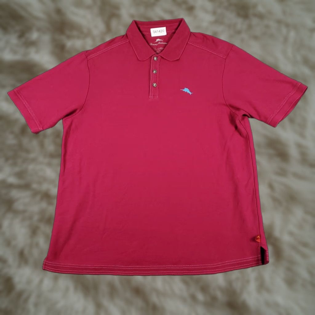 Tommy Bahama Tommy Bahama Polo Shirt Mens XL Pink Casual Short Sleeve Size US XL / EU 56 / 4 - 1 Thumbnail
