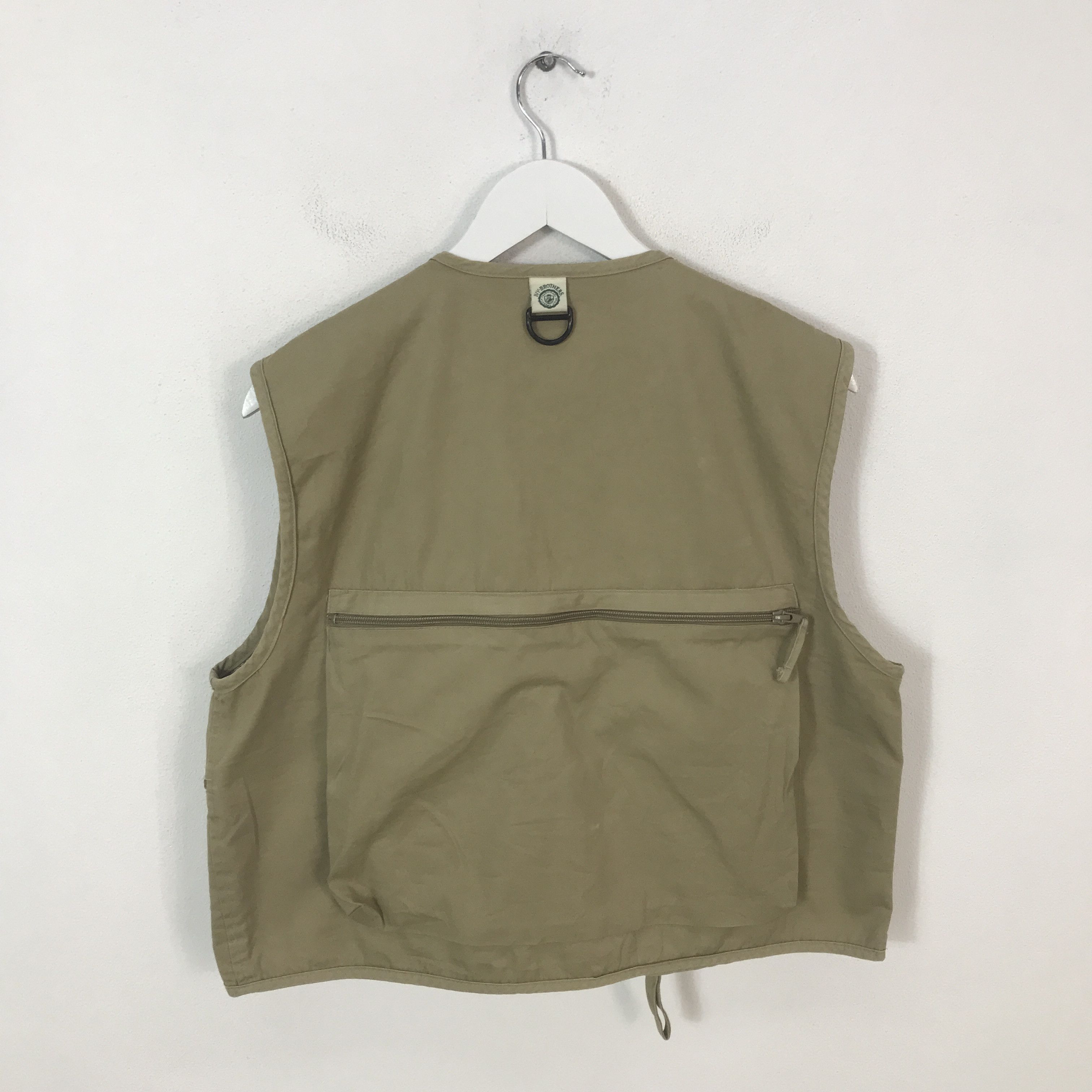 Japanese Brand Vtg ivy brothers Tactical Vest jacket K64B16 Size US L / EU 52-54 / 3 - 3 Thumbnail